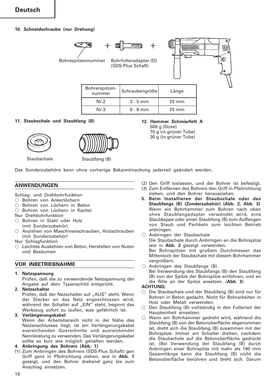 Deutsch | InFocus DH 24PC User Manual | Page 20 / 66