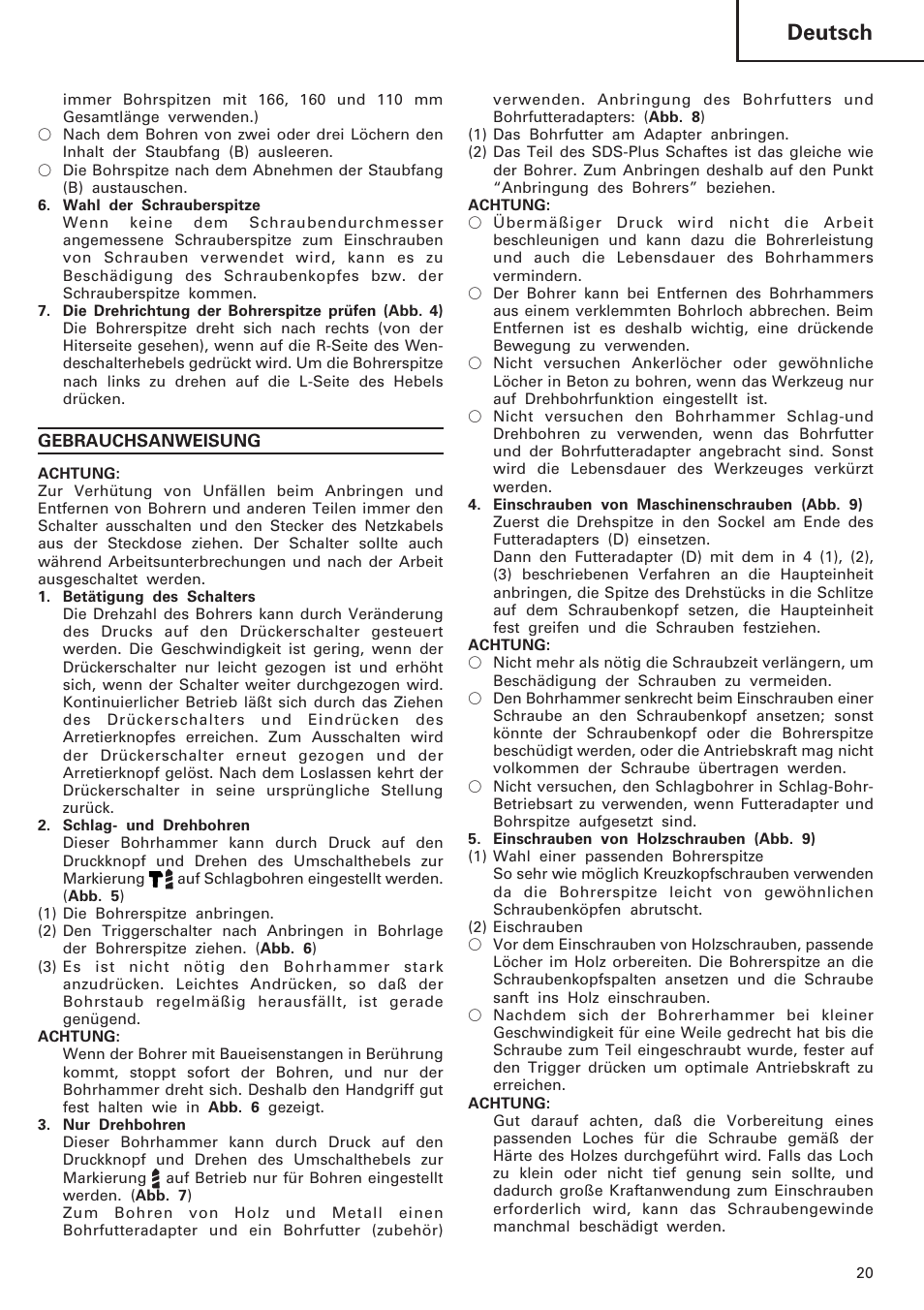 Deutsch | InFocus DH 24PC User Manual | Page 21 / 66