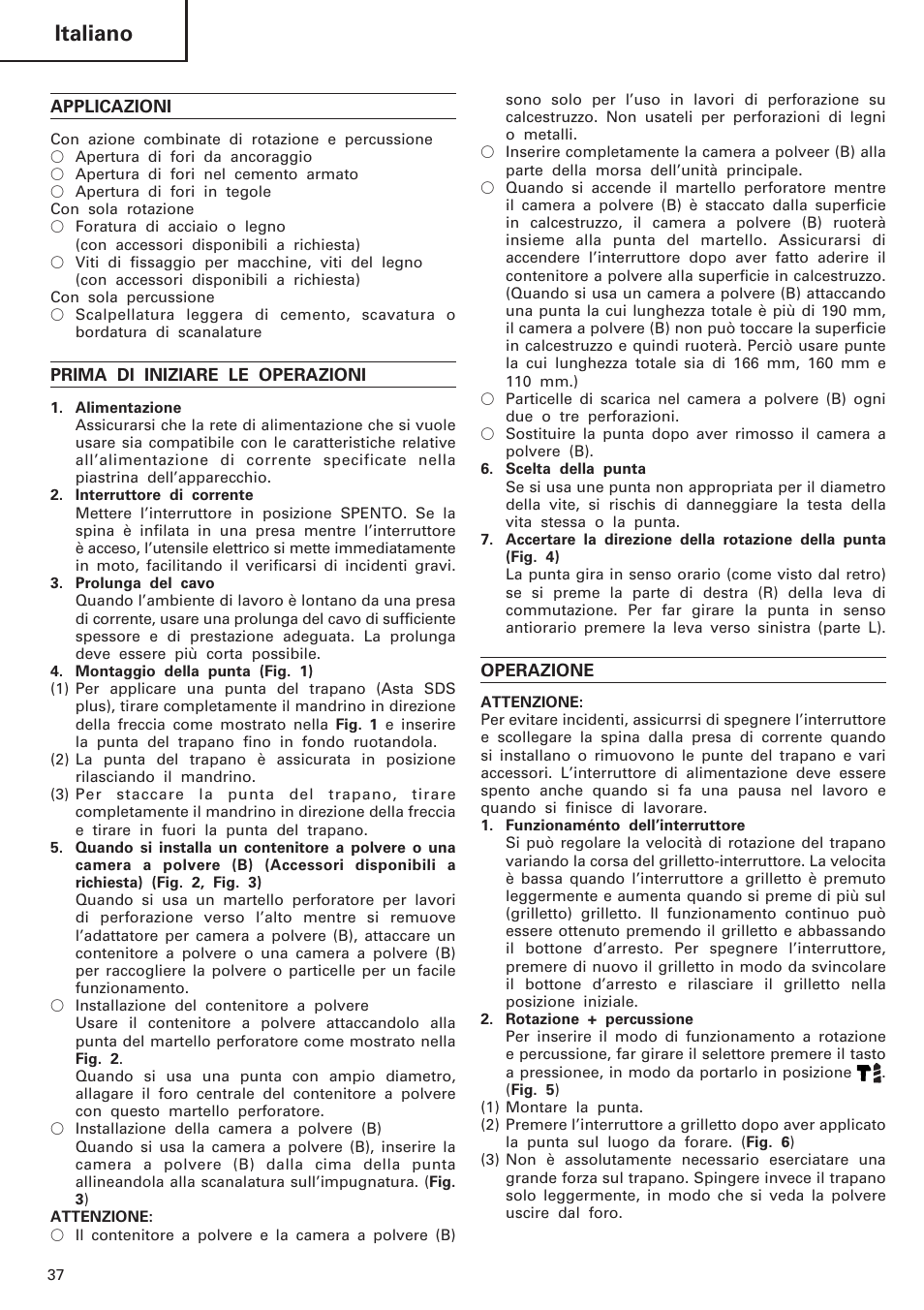 Italiano | InFocus DH 24PC User Manual | Page 38 / 66