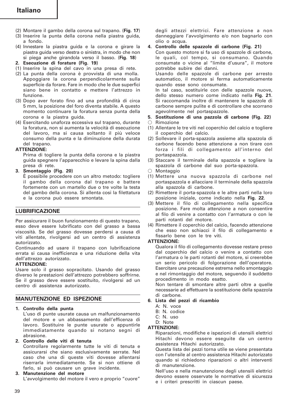 Italiano | InFocus DH 24PC User Manual | Page 40 / 66