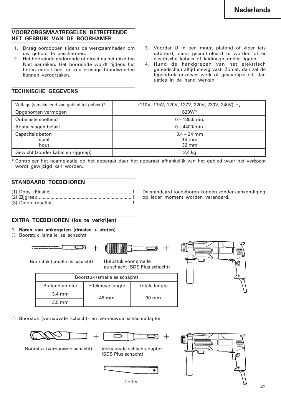 Nederlands | InFocus DH 24PC User Manual | Page 43 / 66