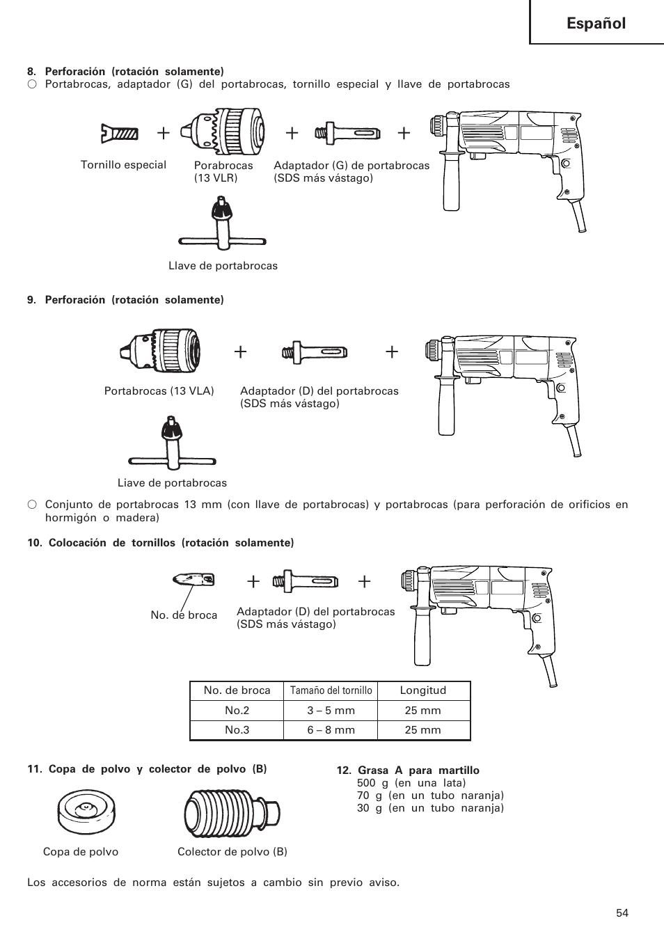 Español | InFocus DH 24PC User Manual | Page 55 / 66