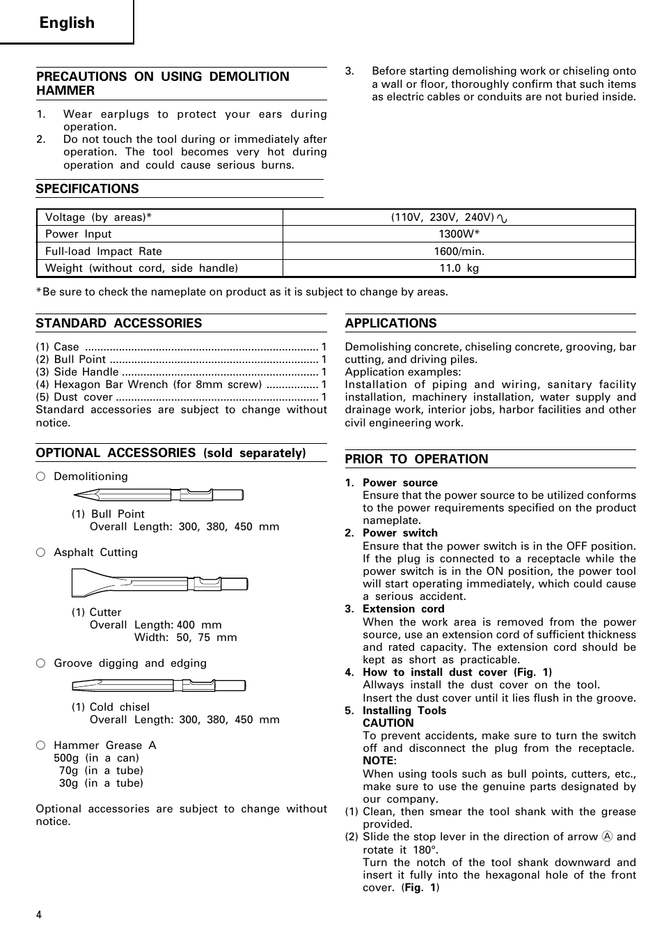 English | InFocus H 60KA User Manual | Page 5 / 33