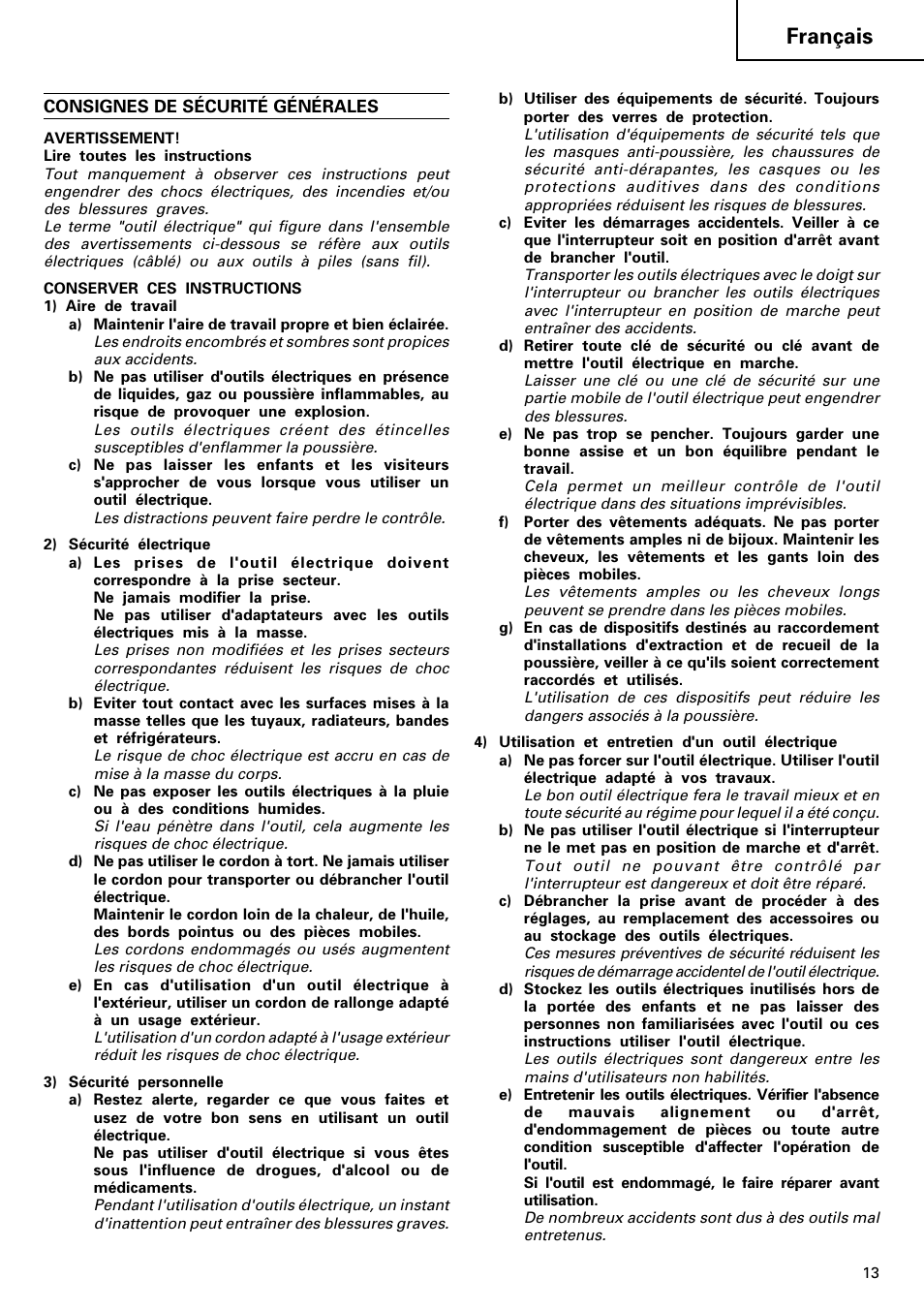 Français | InFocus F C J 65V User Manual | Page 15 / 38
