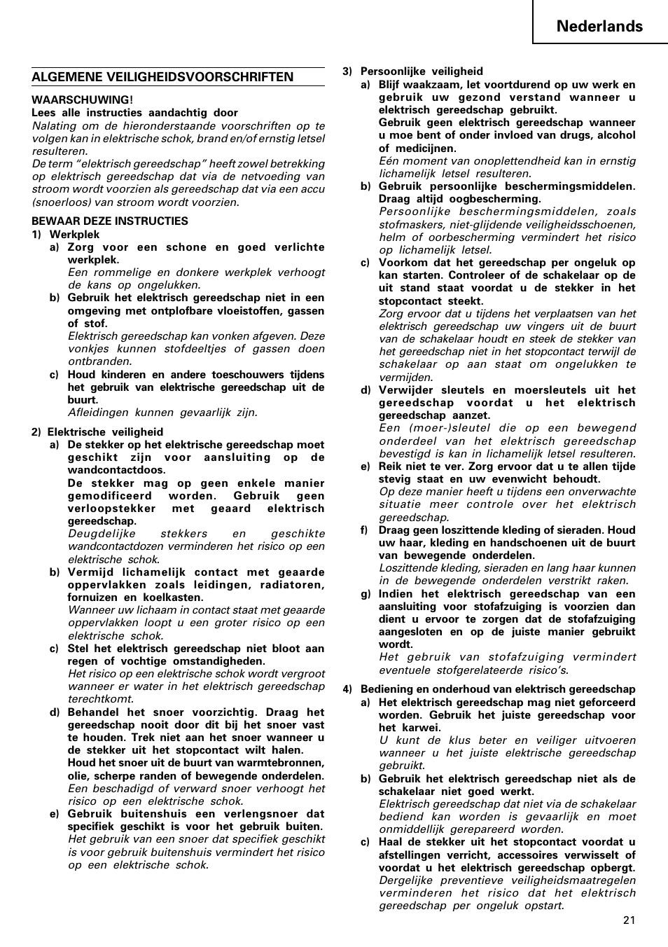 Nederlands | InFocus F C J 65V User Manual | Page 23 / 38