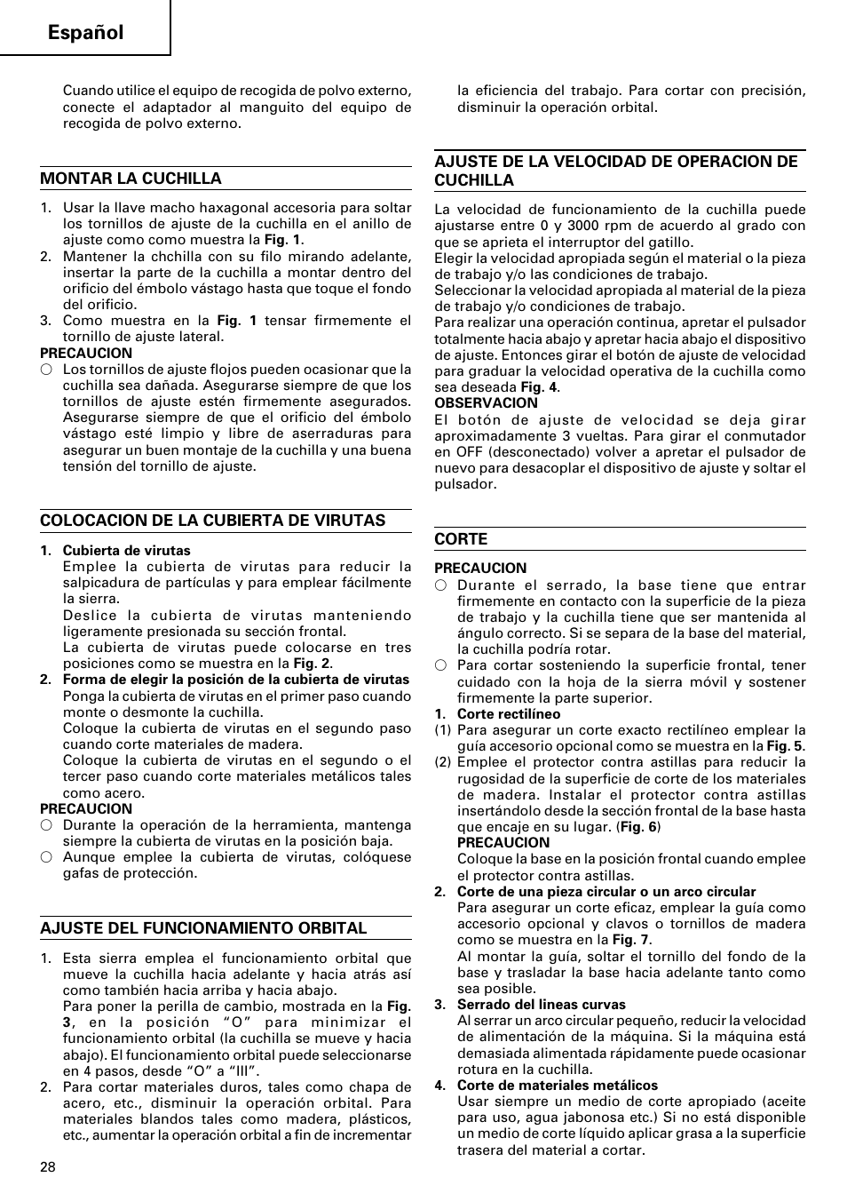 Español | InFocus F C J 65V User Manual | Page 30 / 38