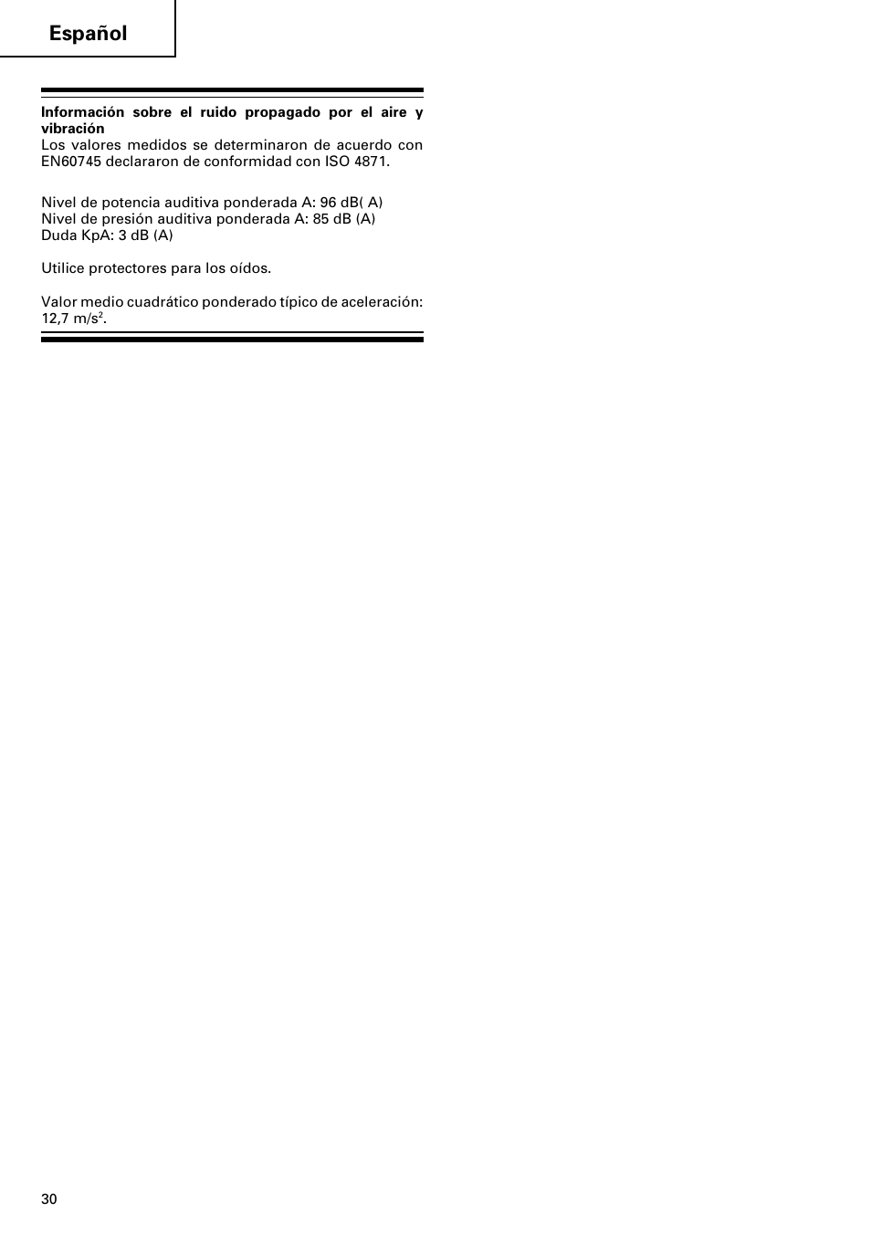 Español | InFocus F C J 65V User Manual | Page 32 / 38