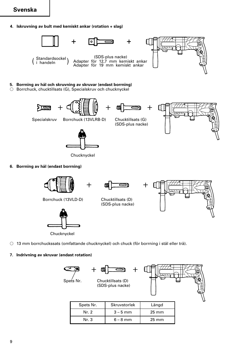 Svenska | InFocus DH 24PD2 User Manual | Page 10 / 46