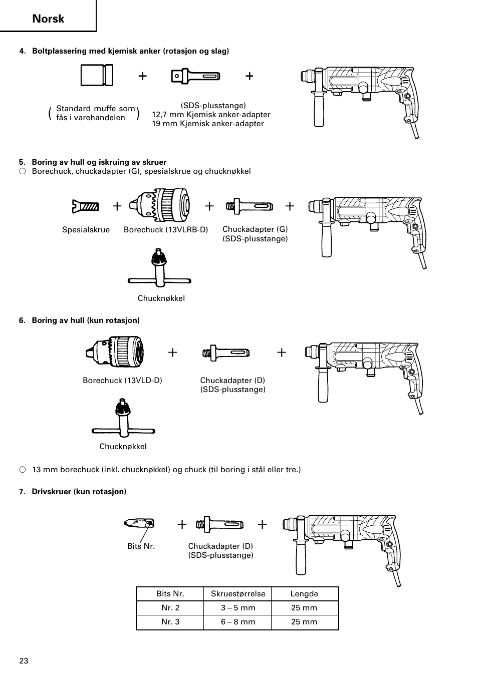 Norsk | InFocus DH 24PD2 User Manual | Page 24 / 46