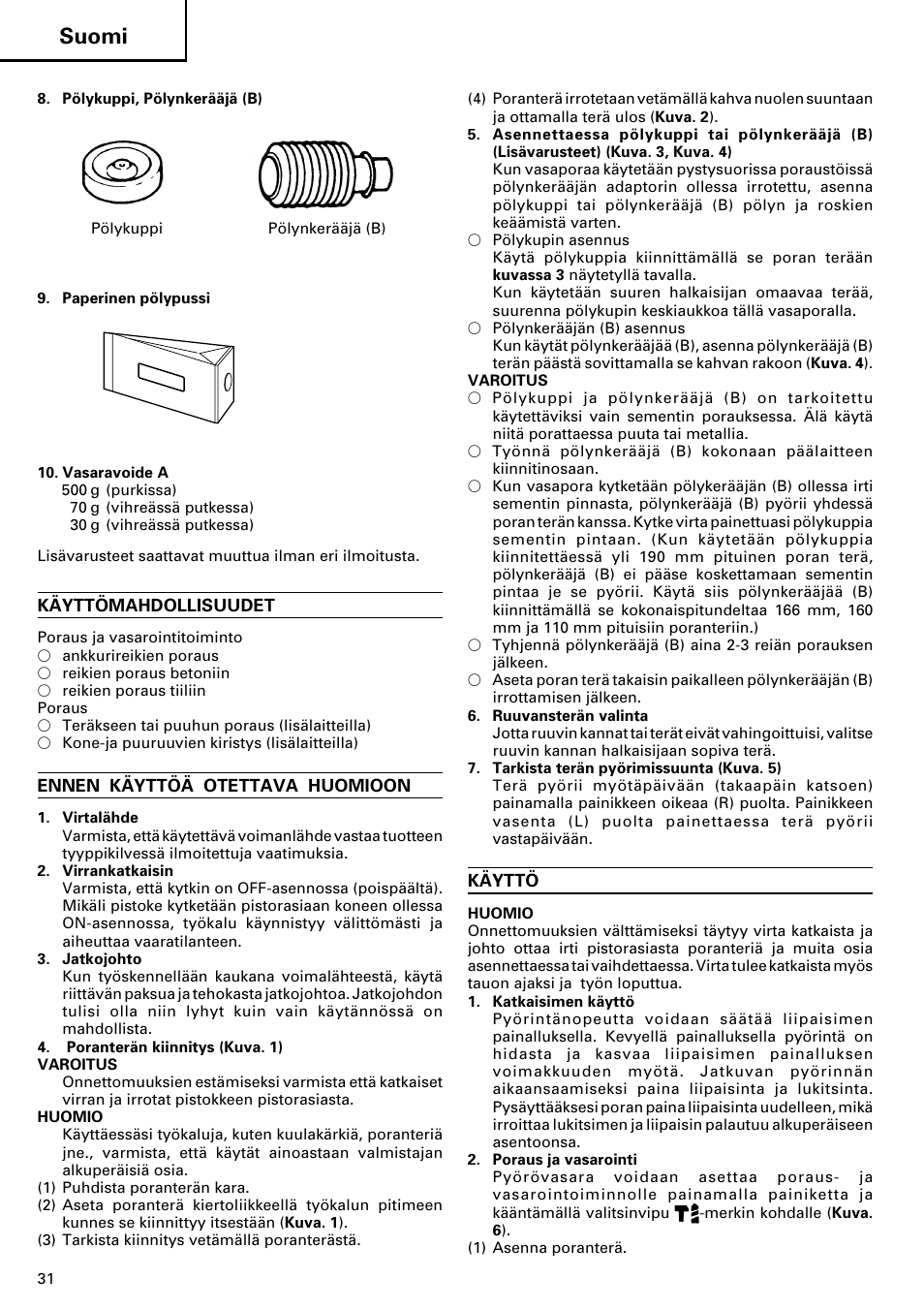 Suomi | InFocus DH 24PD2 User Manual | Page 32 / 46