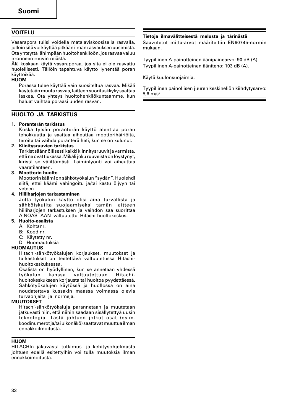 Suomi | InFocus DH 24PD2 User Manual | Page 34 / 46