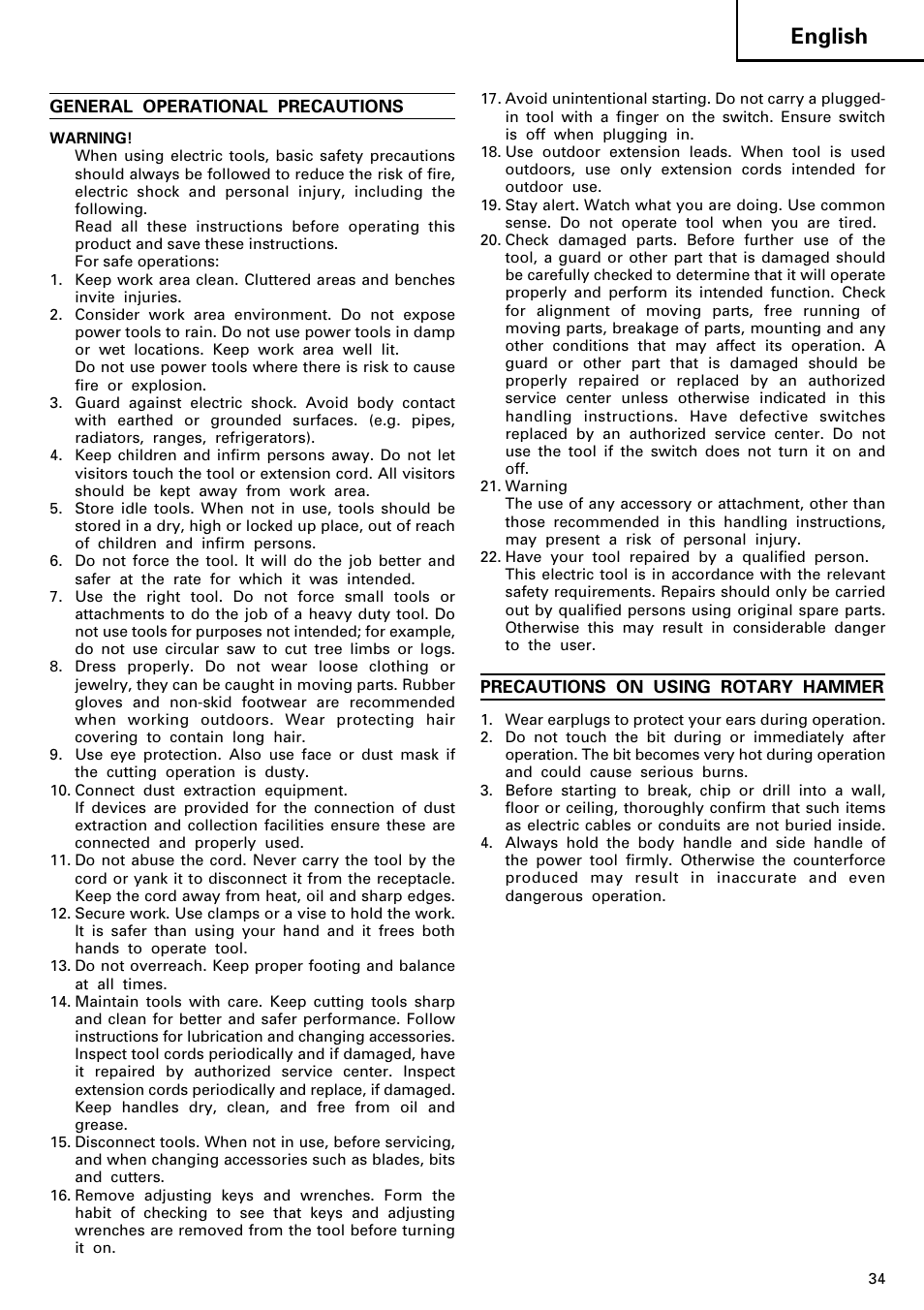 English | InFocus DH 24PD2 User Manual | Page 35 / 46