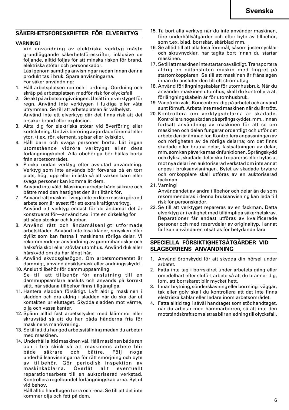 Svenska | InFocus DH 24PD2 User Manual | Page 7 / 46