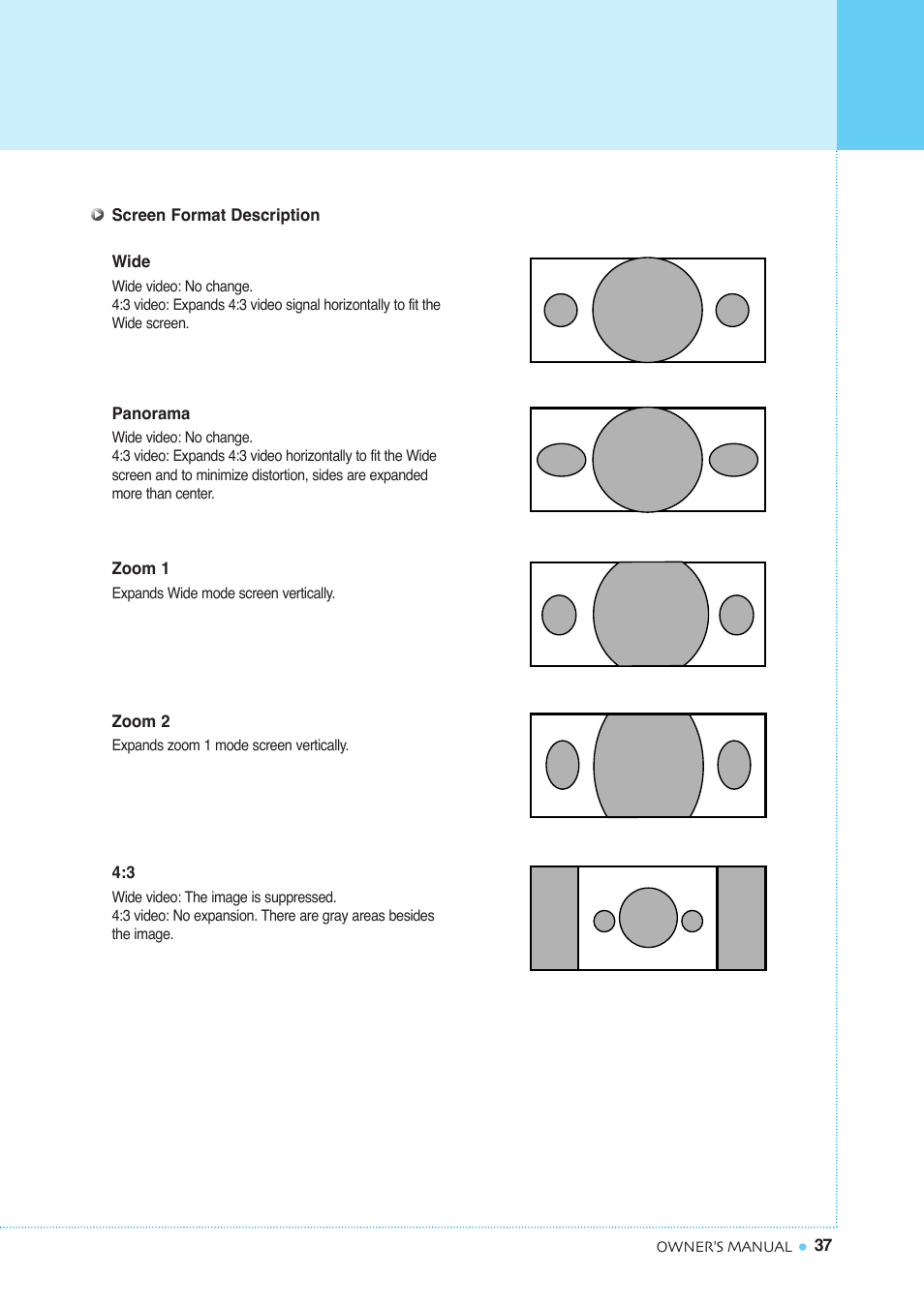 Setting the picture | InFocus TD40 PAL User Manual | Page 38 / 55