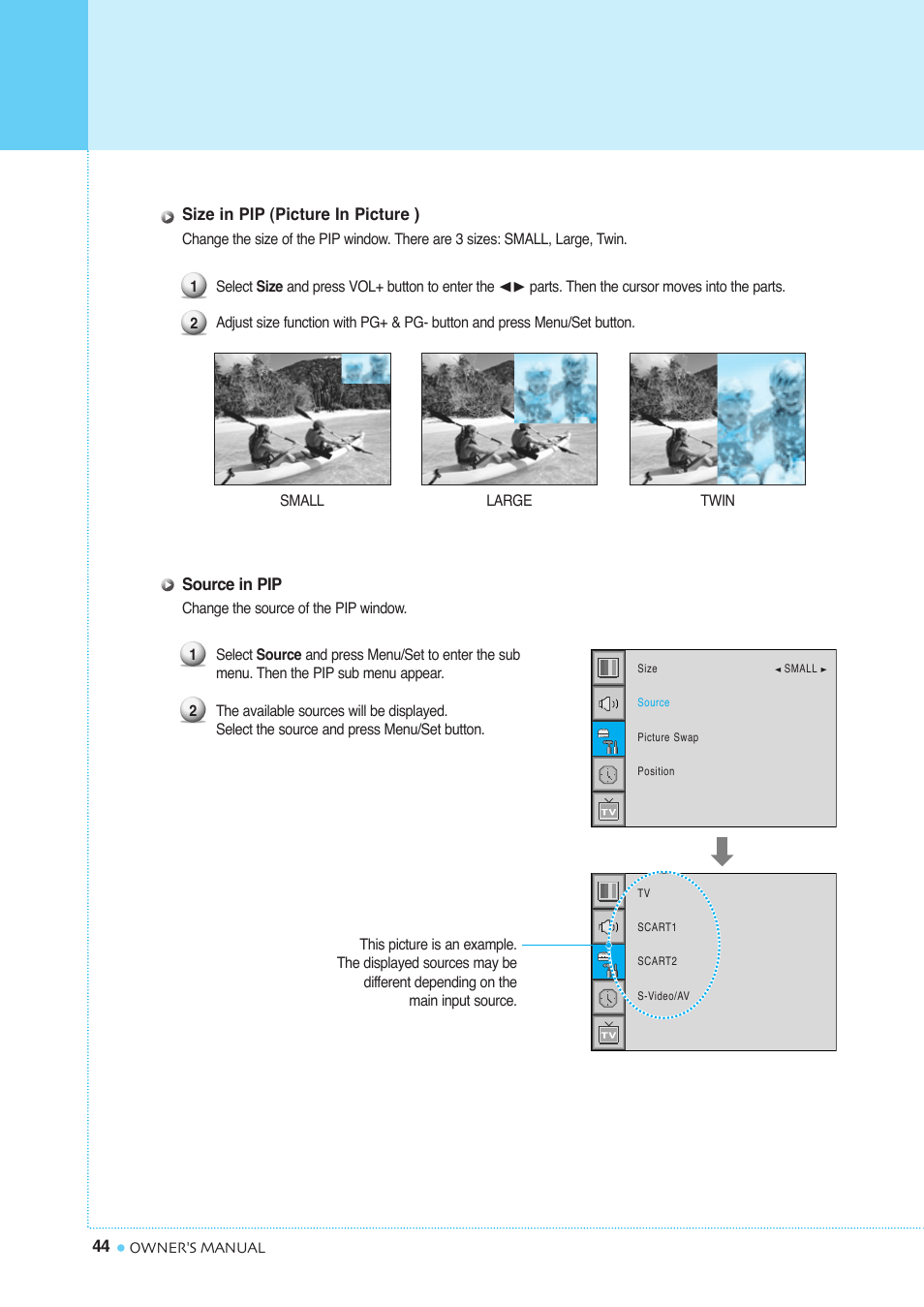 Setting the others | InFocus TD40 PAL User Manual | Page 45 / 55