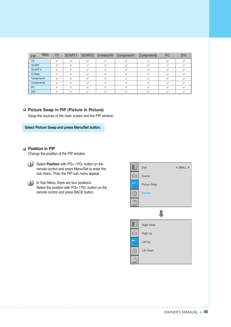 Setting the others | InFocus TD40 PAL User Manual | Page 46 / 55