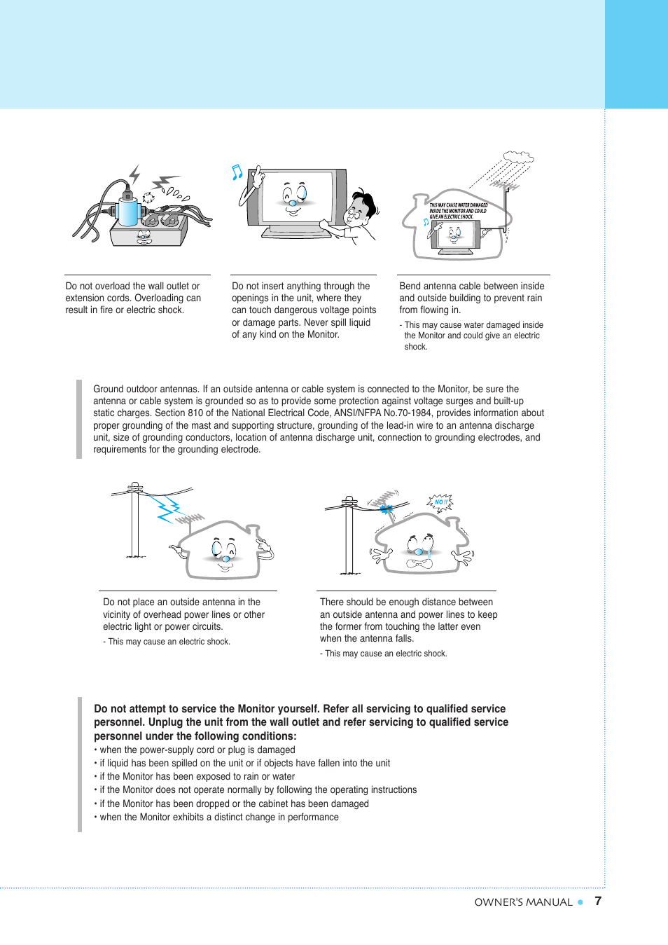 Important safety information | InFocus TD40 PAL User Manual | Page 8 / 55