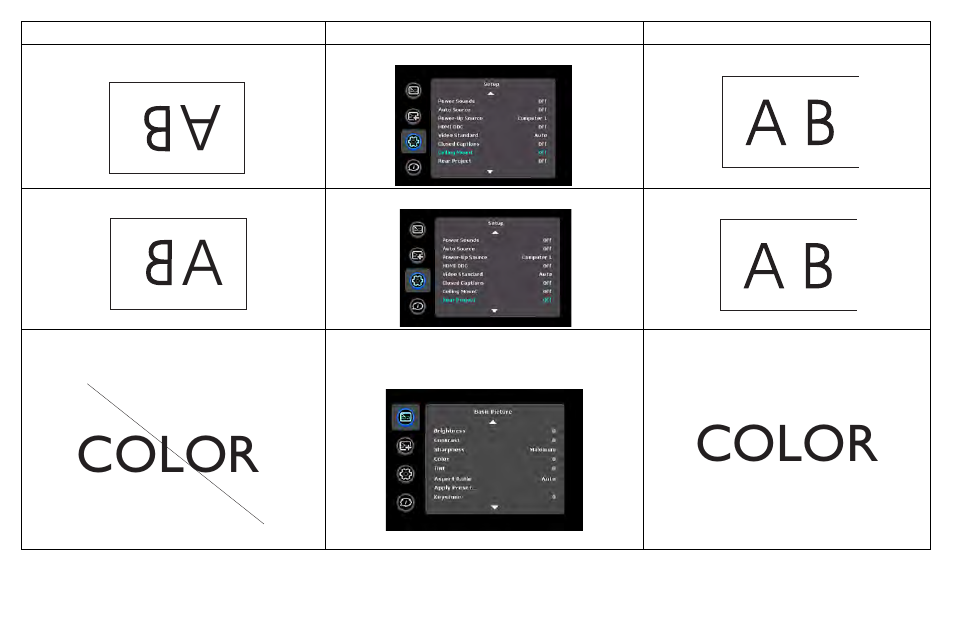 Color | InFocus IN1503 User Manual | Page 19 / 40