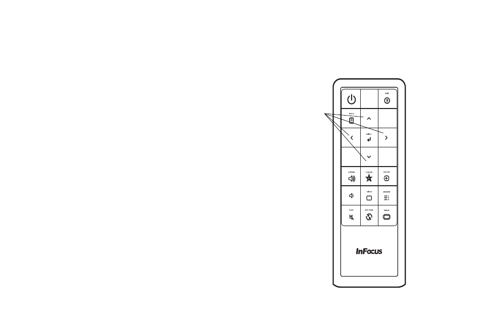 Using the remote control | InFocus IN1503 User Manual | Page 22 / 40