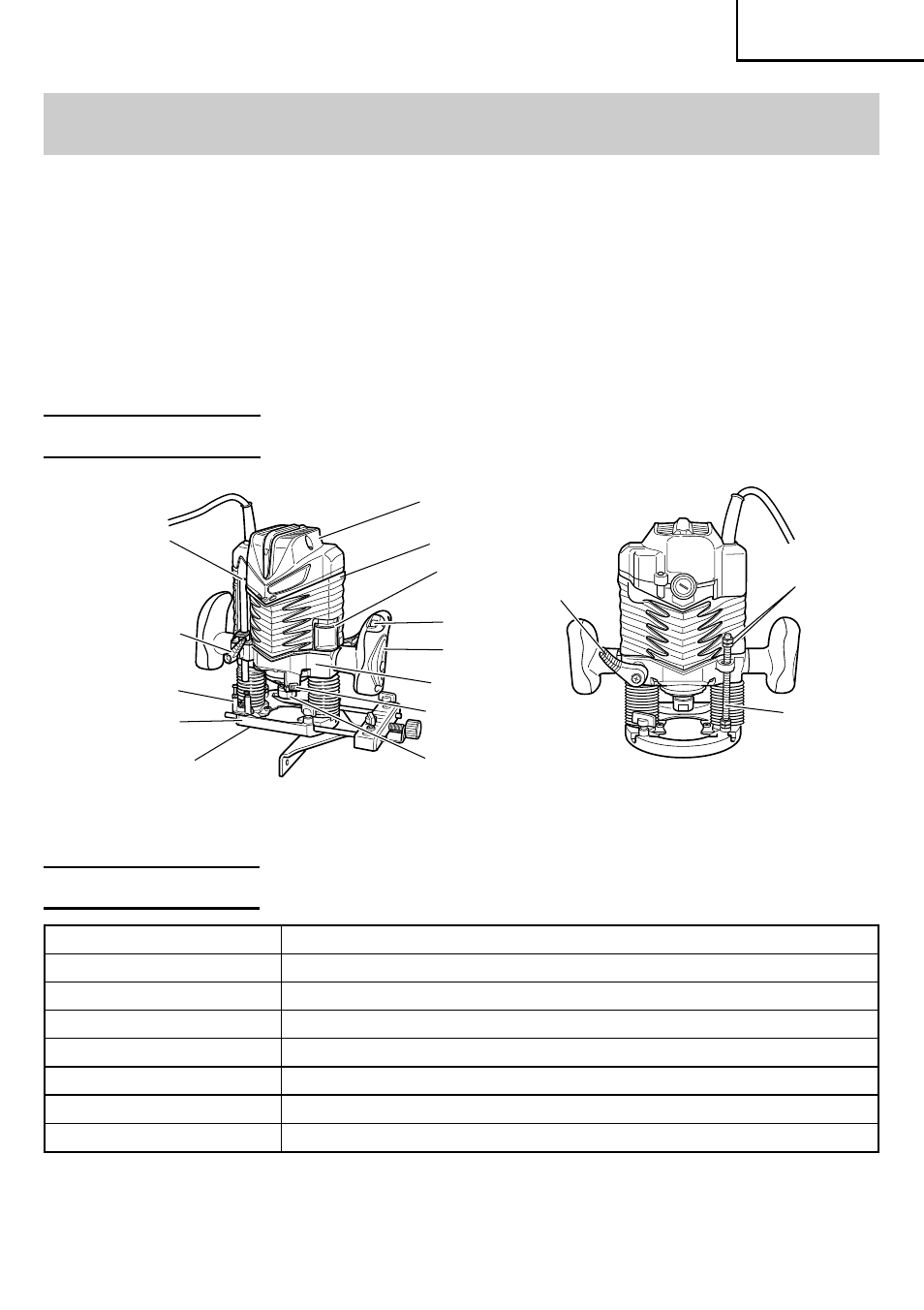 Functional description, Name of parts, Specifications | InFocus M8V2 User Manual | Page 9 / 56