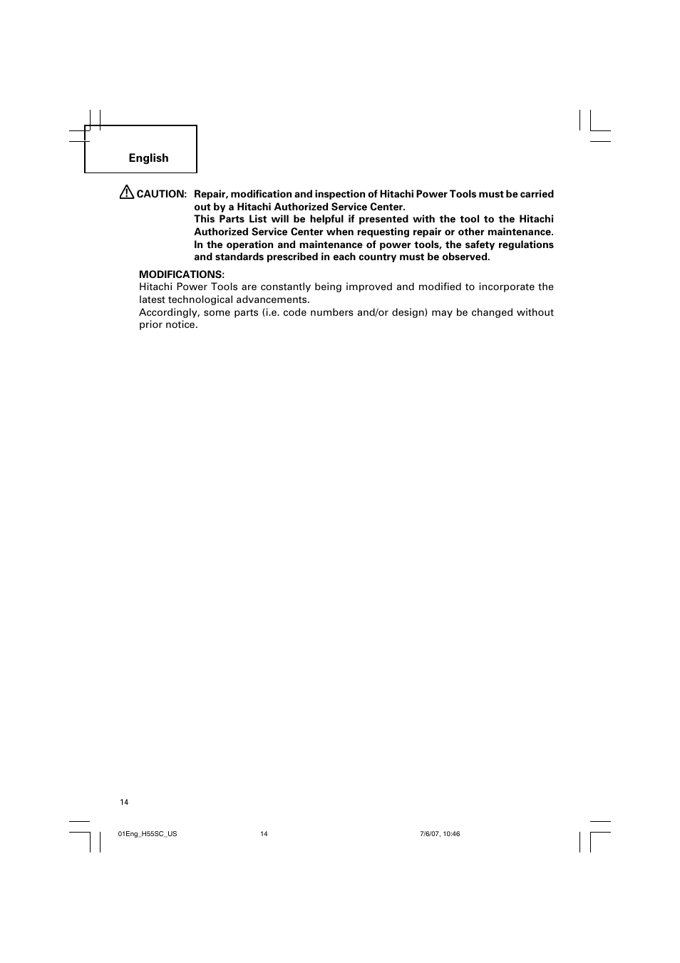 English | InFocus H55SC User Manual | Page 14 / 48