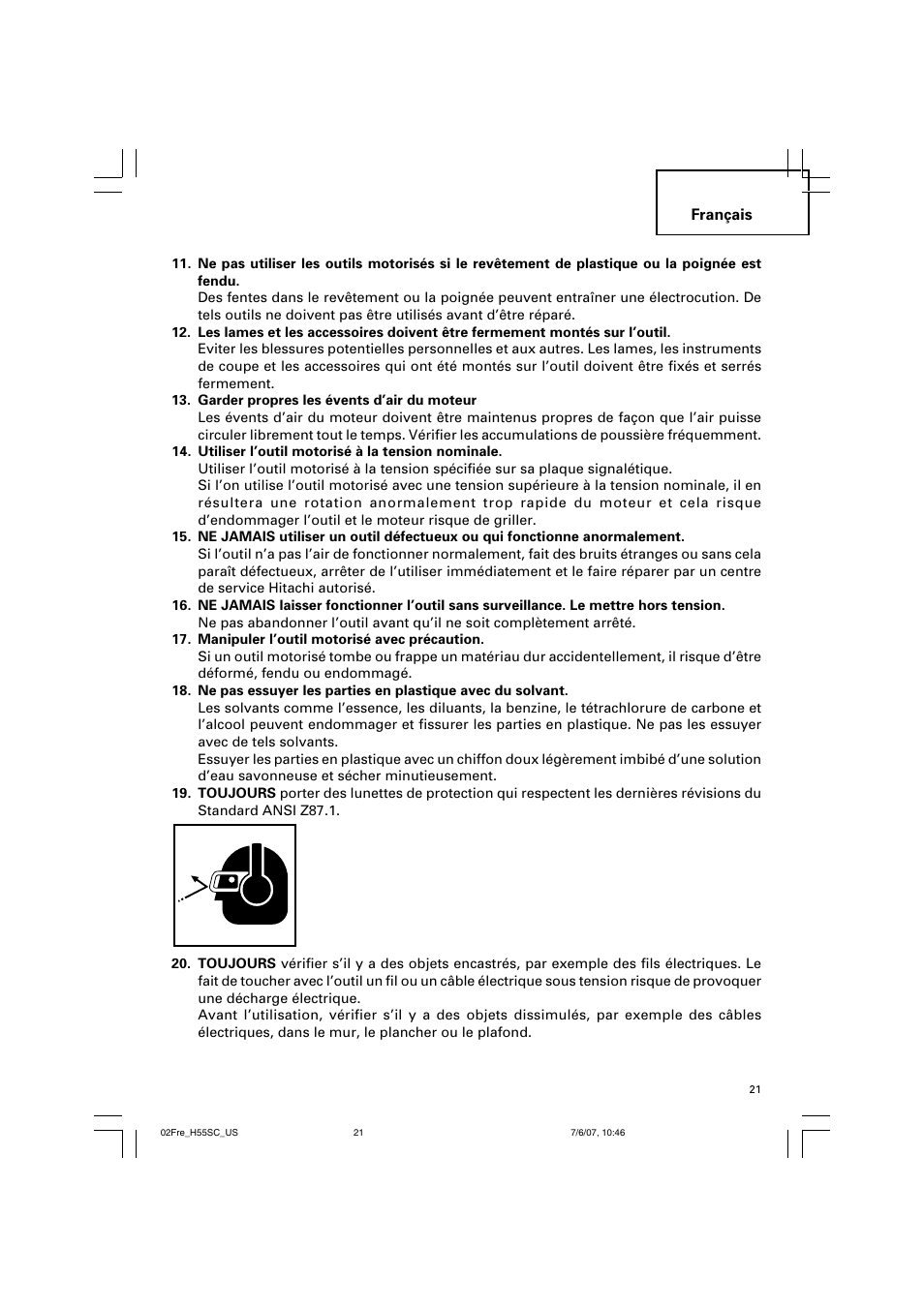 InFocus H55SC User Manual | Page 21 / 48