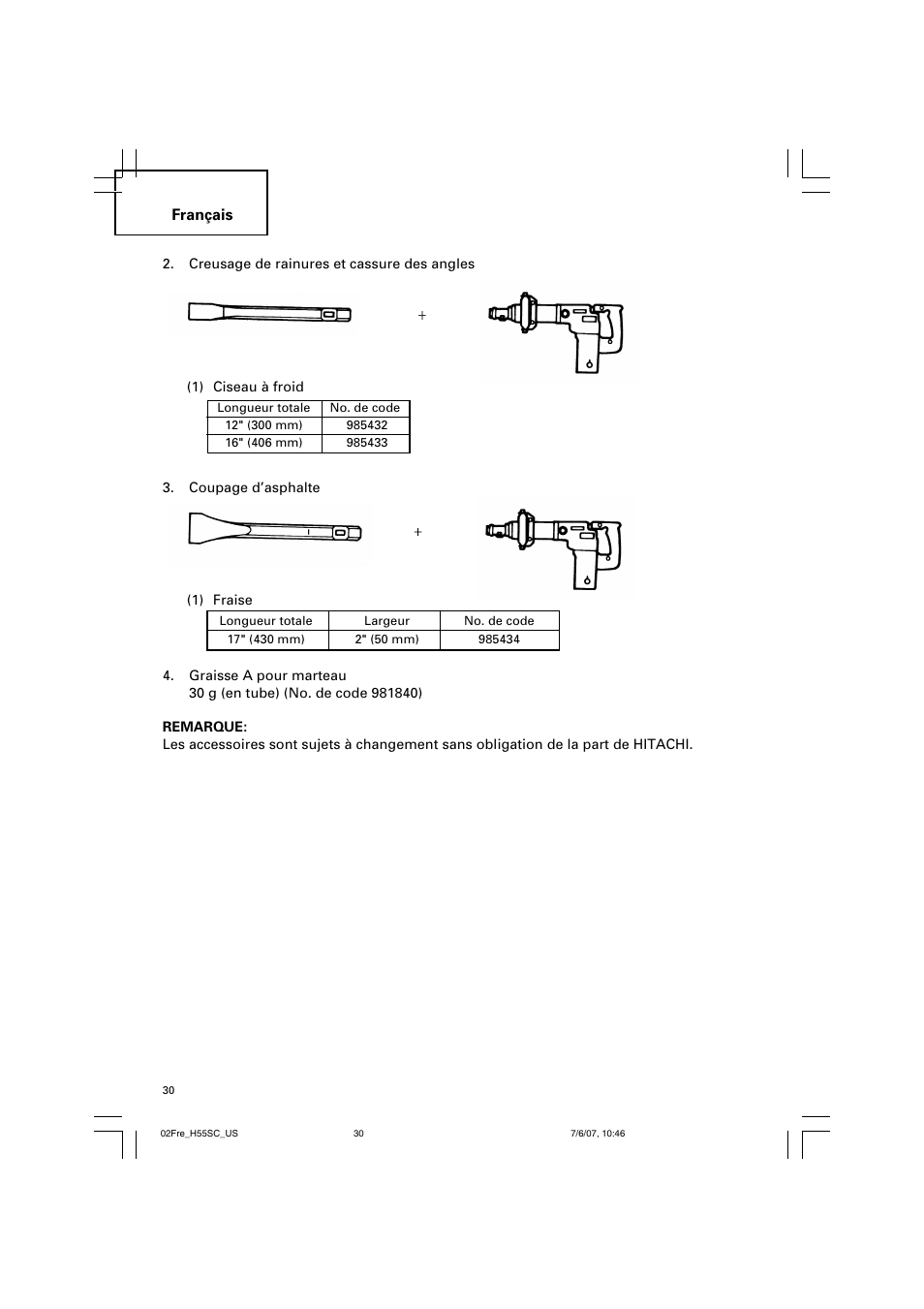 Français | InFocus H55SC User Manual | Page 30 / 48