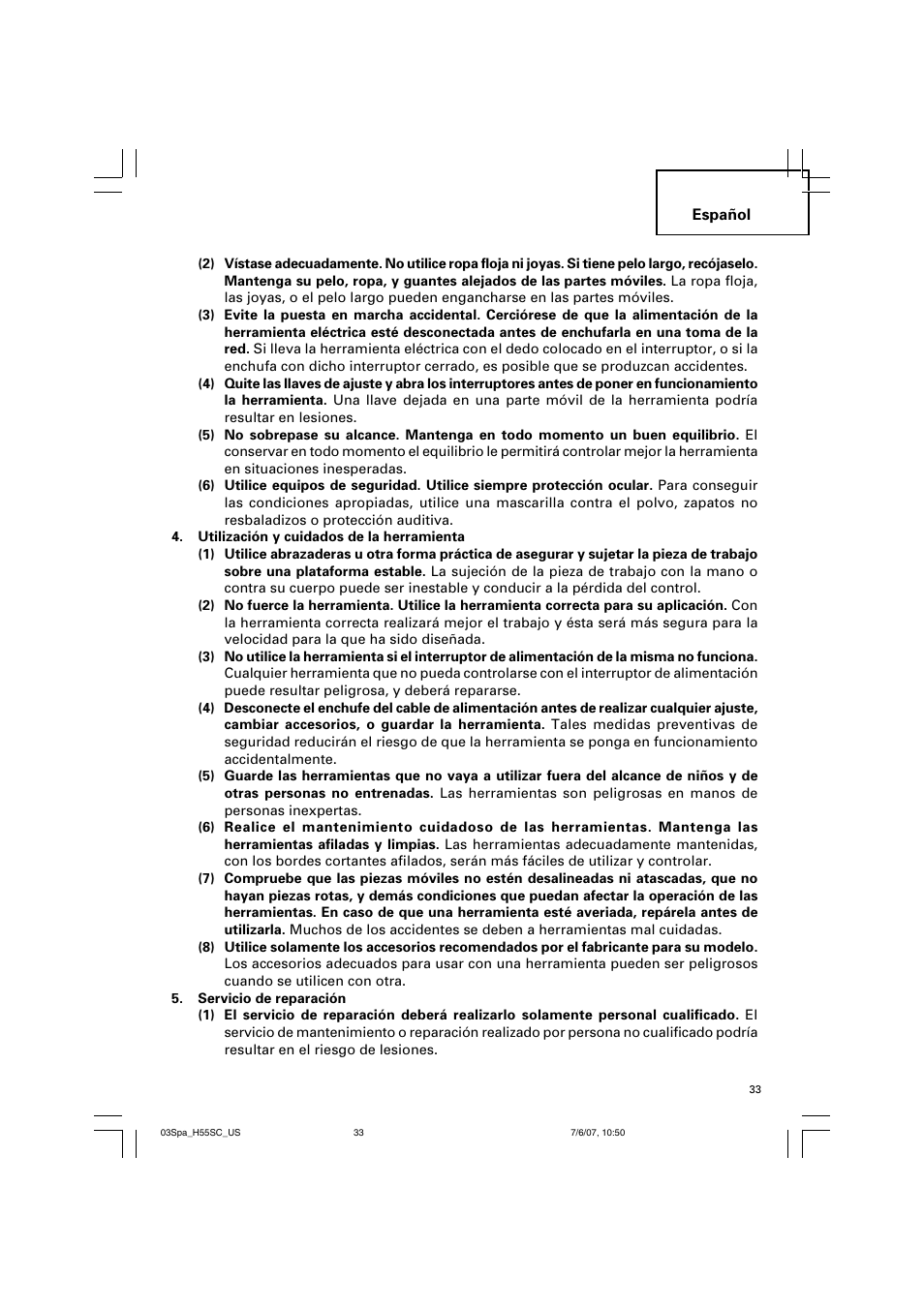 InFocus H55SC User Manual | Page 33 / 48