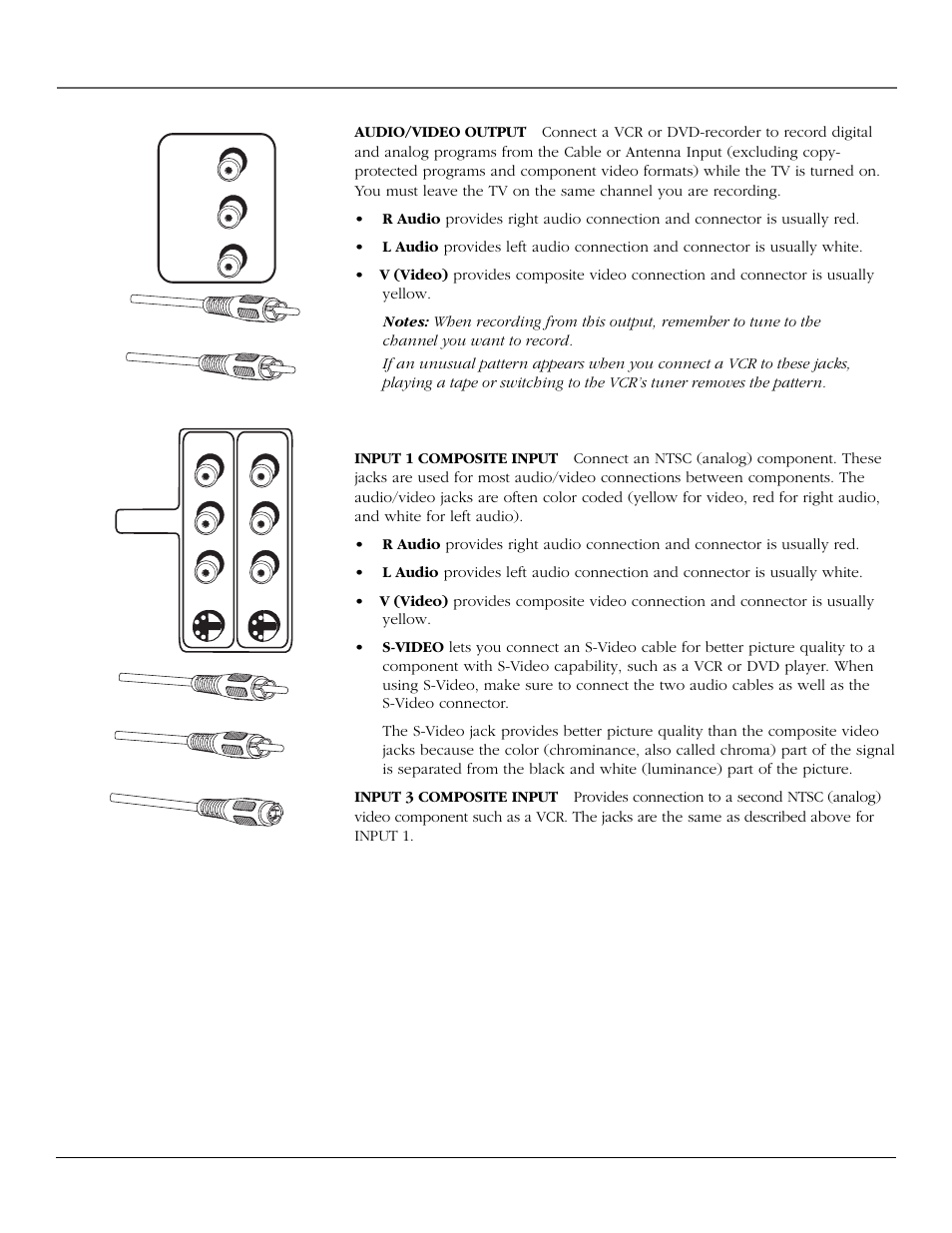 Connections & setup, 12 chapter 1, Audio/video inputs | InFocus 61md10 User Manual | Page 14 / 100