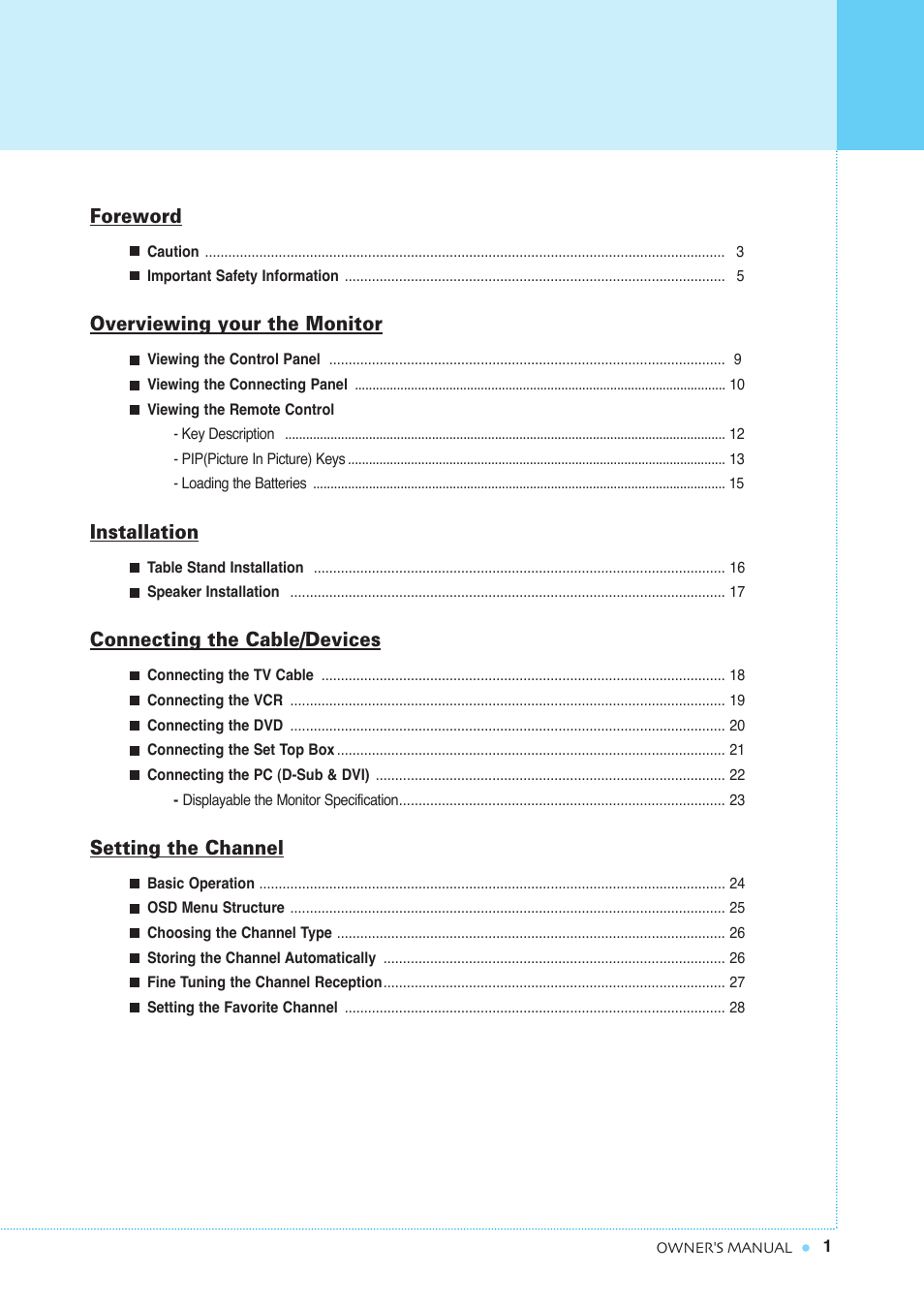 InFocus TD40 NTSC User Manual | Page 2 / 53