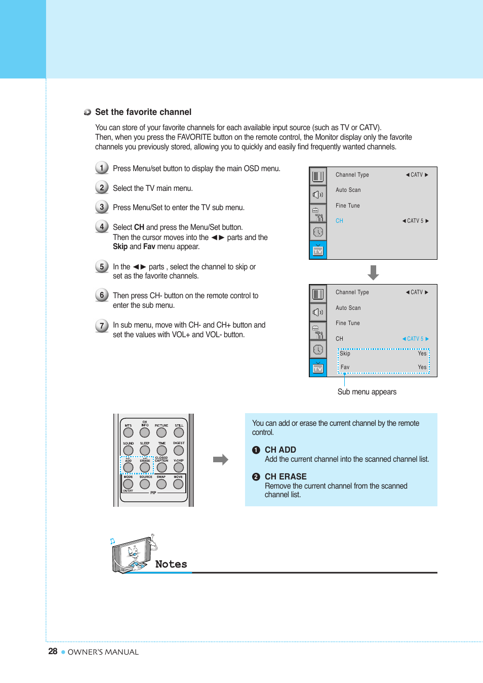 Setting the channel | InFocus TD40 NTSC User Manual | Page 29 / 53