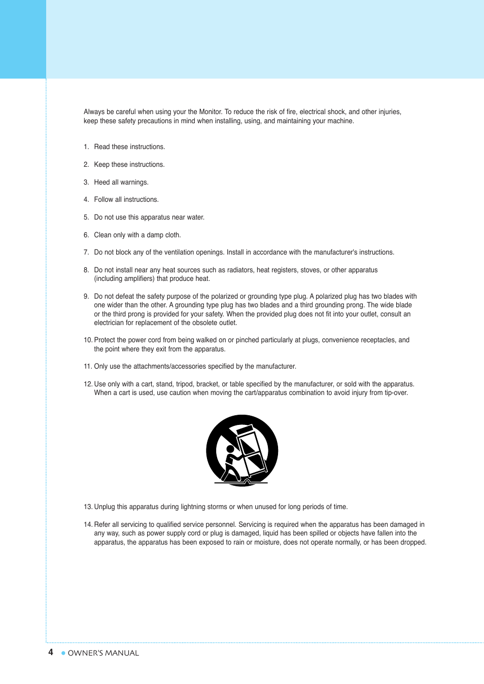 Caution | InFocus TD40 NTSC User Manual | Page 5 / 53