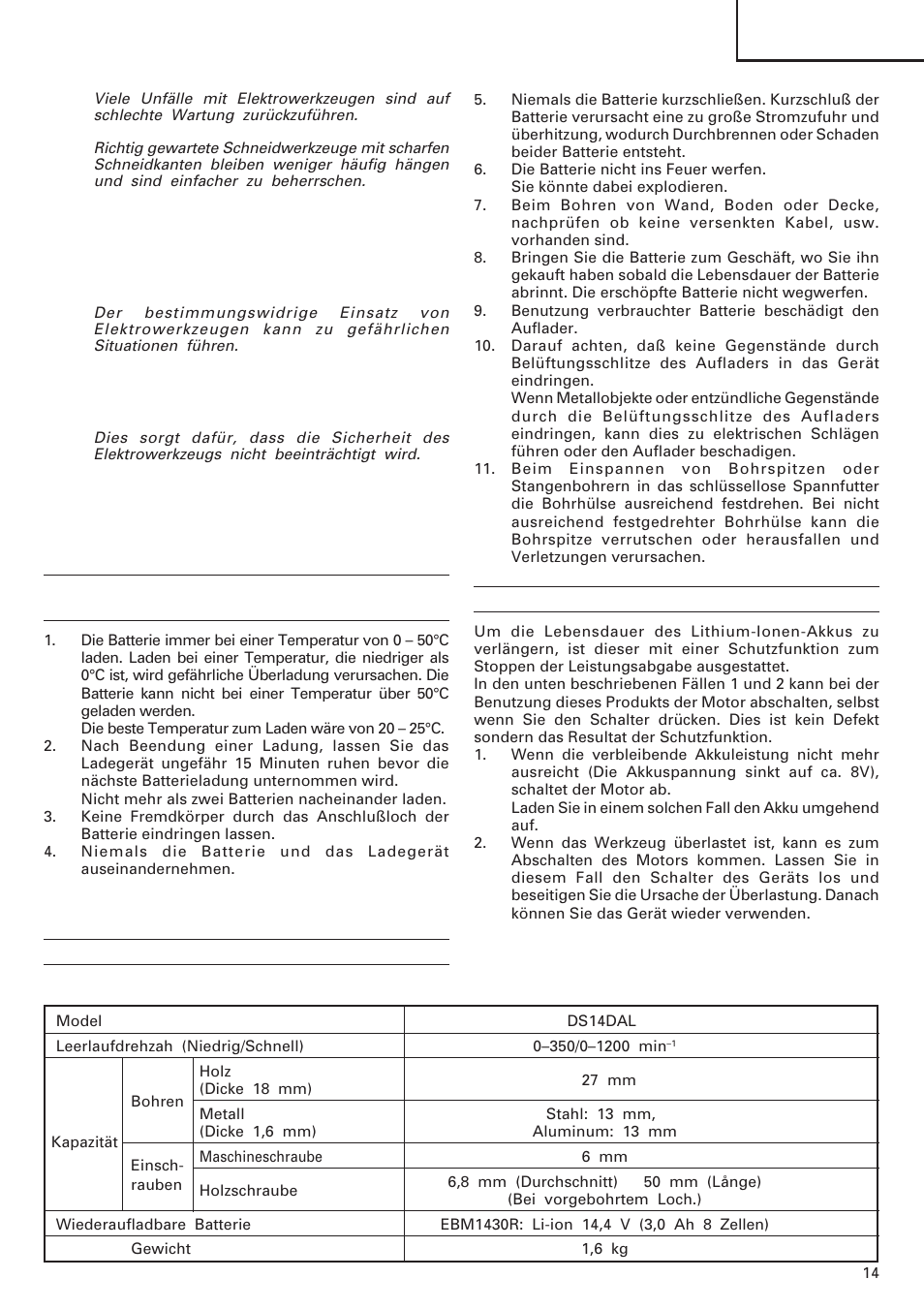 Deutsch | InFocus DS 14DAL User Manual | Page 15 / 70