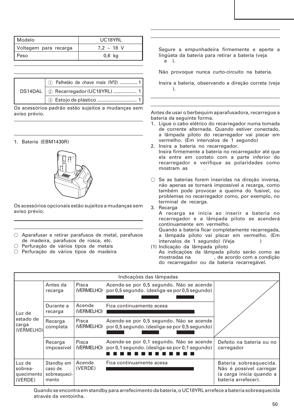 Português | InFocus DS 14DAL User Manual | Page 51 / 70