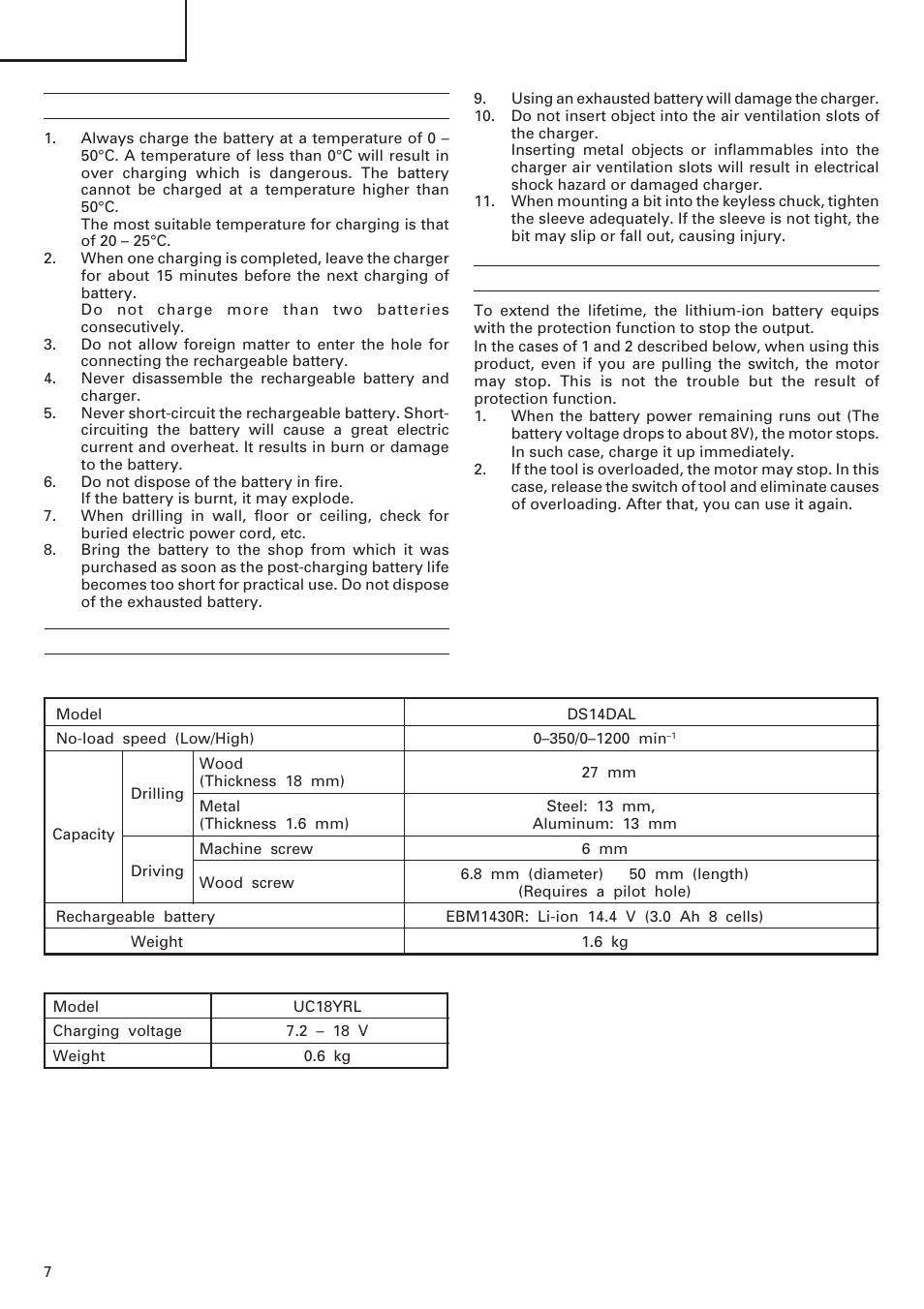 English | InFocus DS 14DAL User Manual | Page 8 / 70