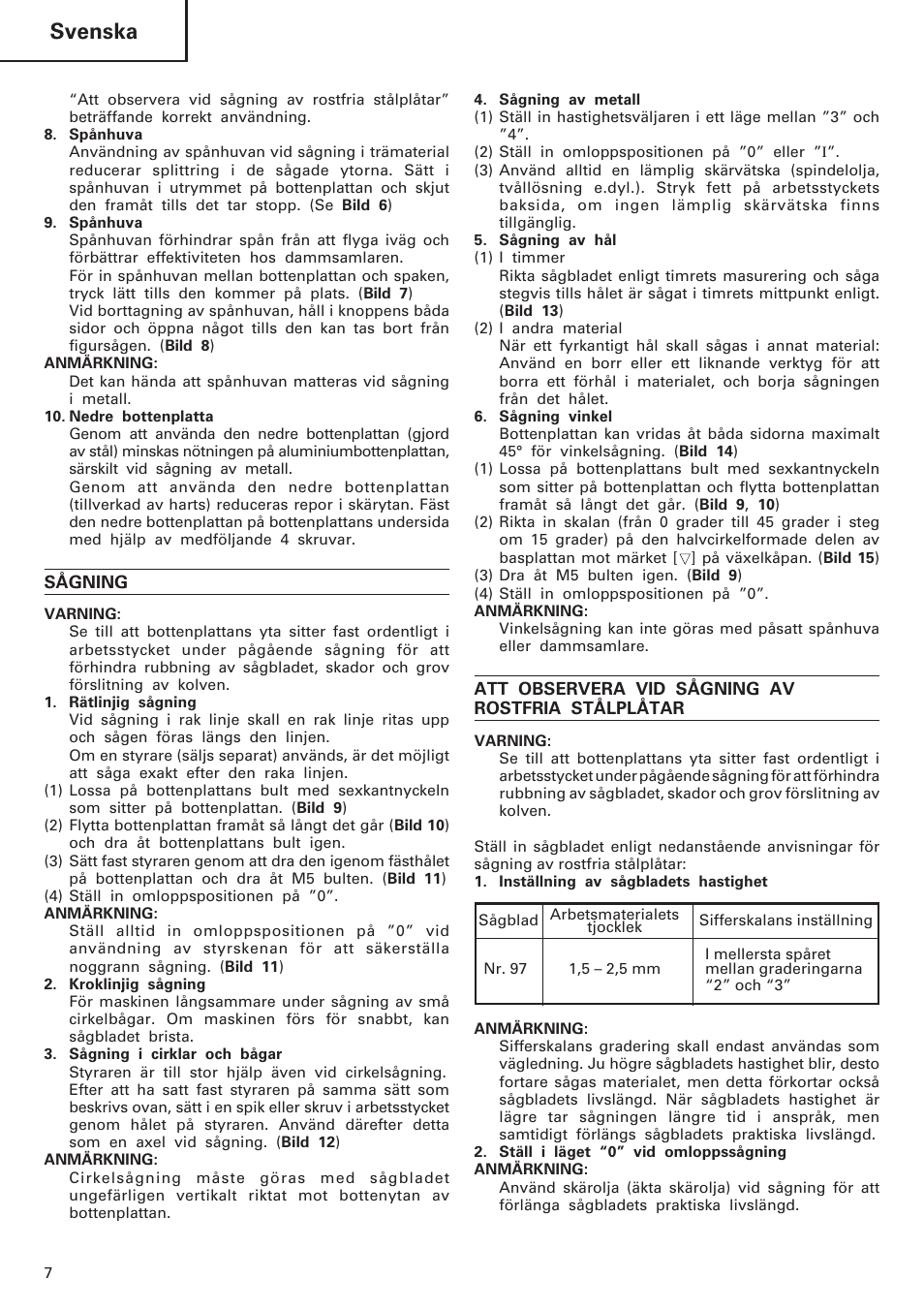 Svenska | InFocus CJ120VA User Manual | Page 8 / 34