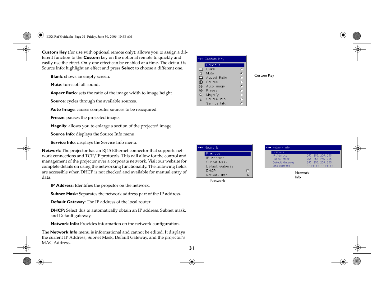 InFocus IN42ff User Manual | Page 32 / 49