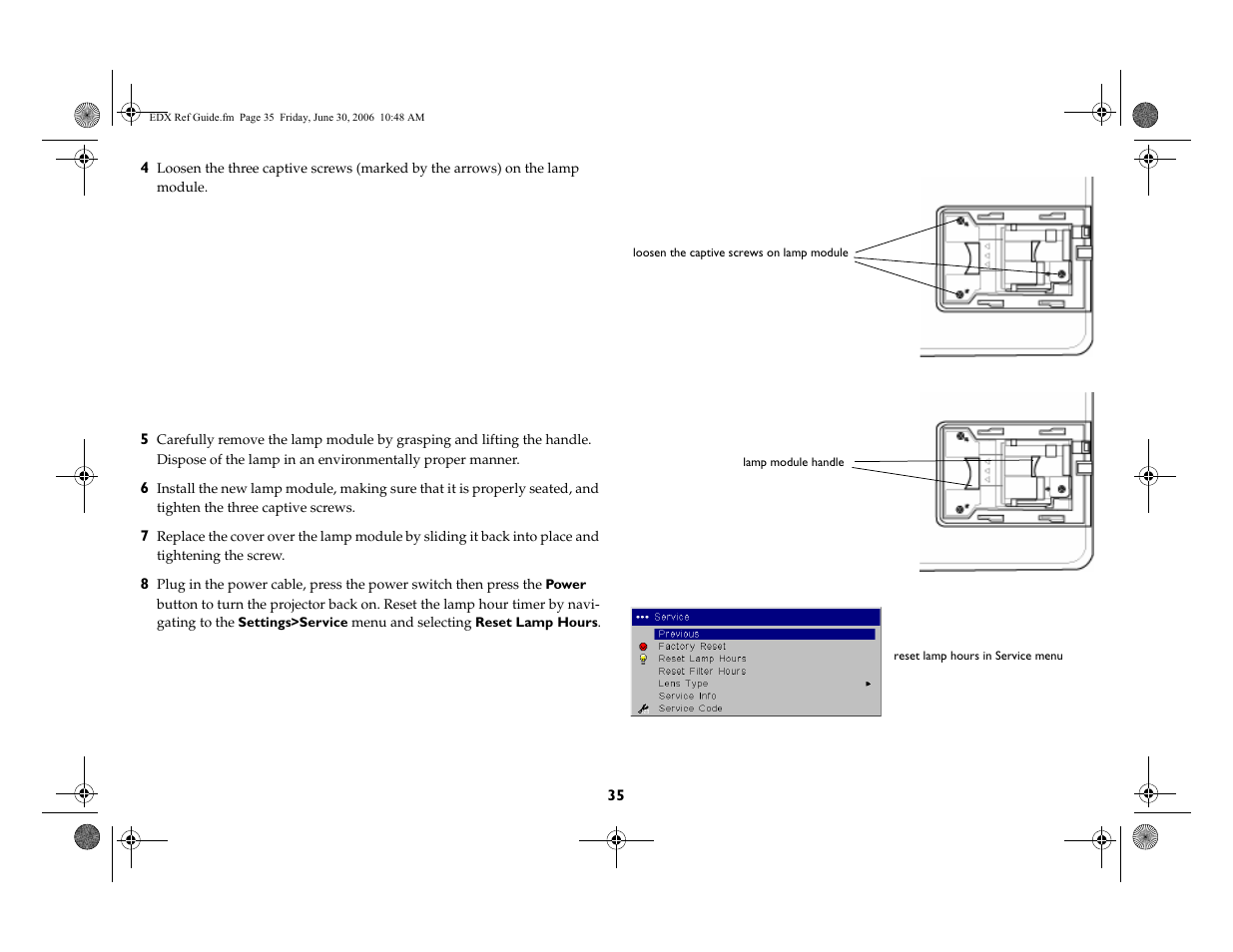 InFocus IN42ff User Manual | Page 36 / 49