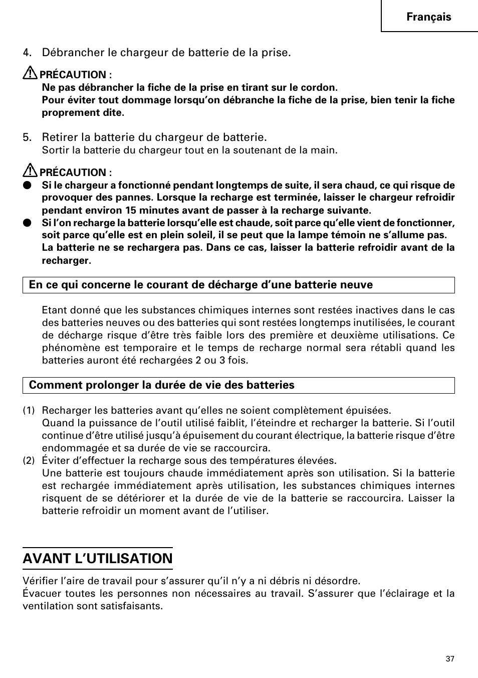 Avant l’utilisation | InFocus DS 14DVF User Manual | Page 37 / 68