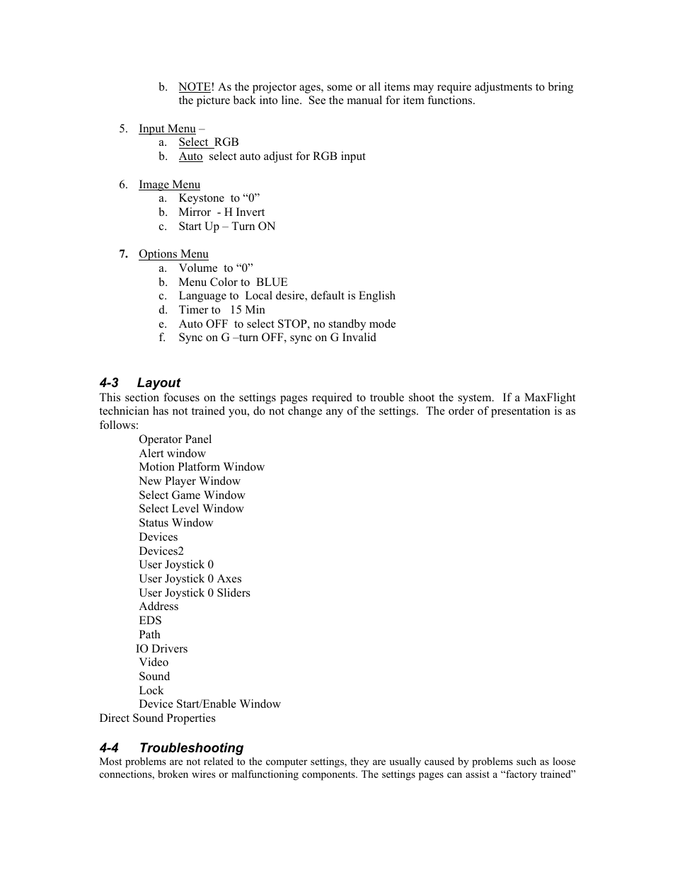 InFocus MaxFlight MT3000(B) User Manual | Page 51 / 121