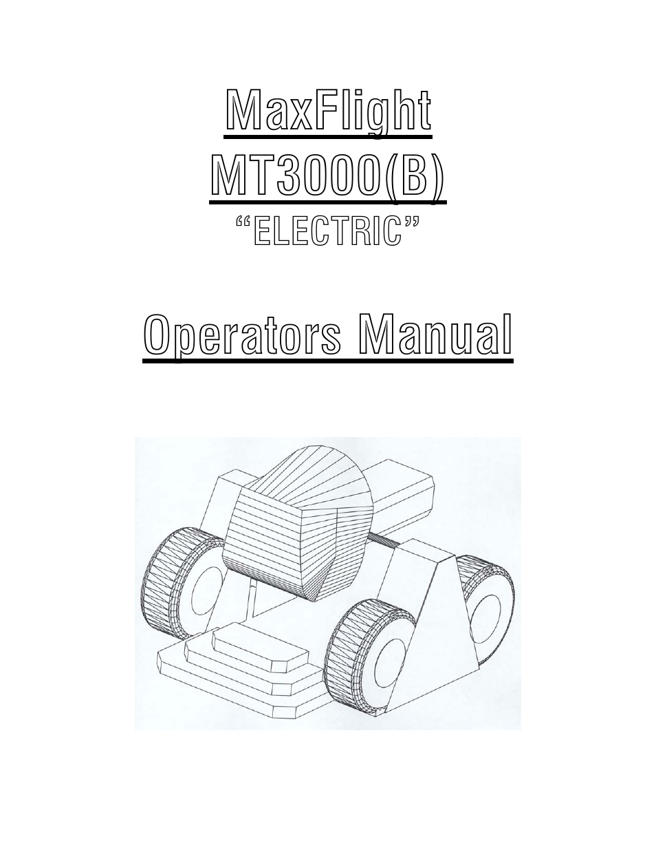 Maxflight mt3000(b), Manual, Operators | Electric | InFocus MaxFlight MT3000(B) User Manual | Page 8 / 121