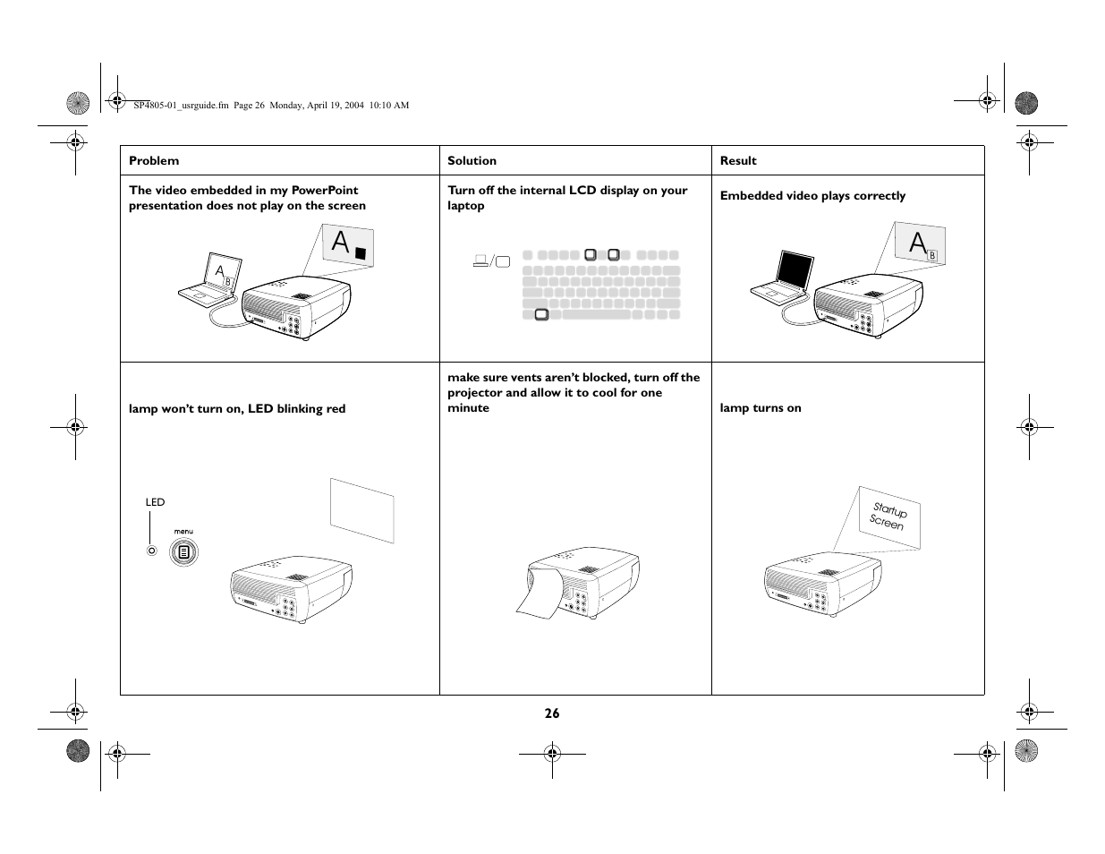 InFocus 4805 User Manual | Page 27 / 50