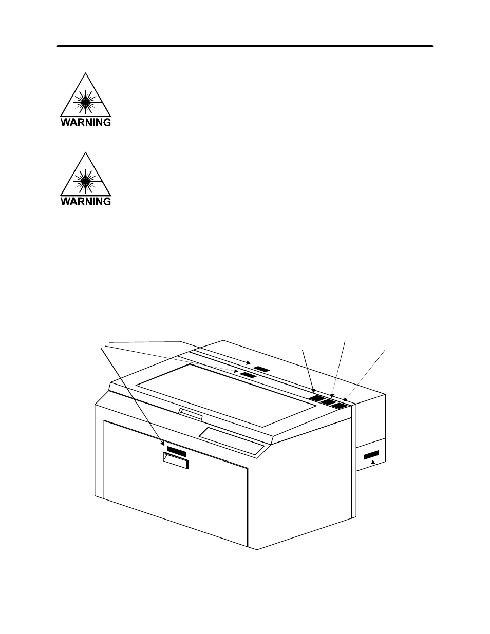 Ab c d e, Safety labels | InFocus Laser Platform M-300 User Manual | Page 9 / 110