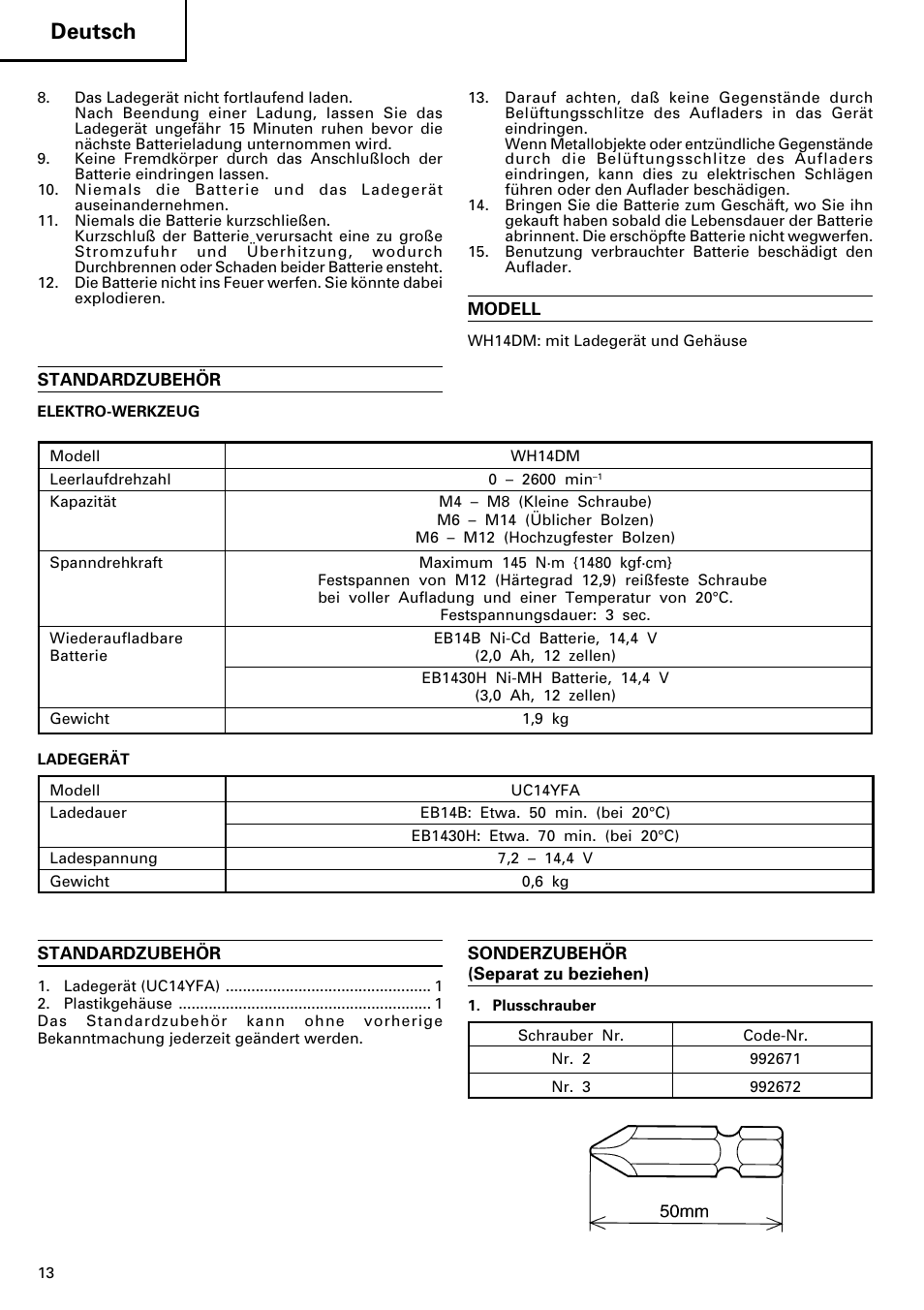 Deutsch | InFocus WH14DM User Manual | Page 14 / 66
