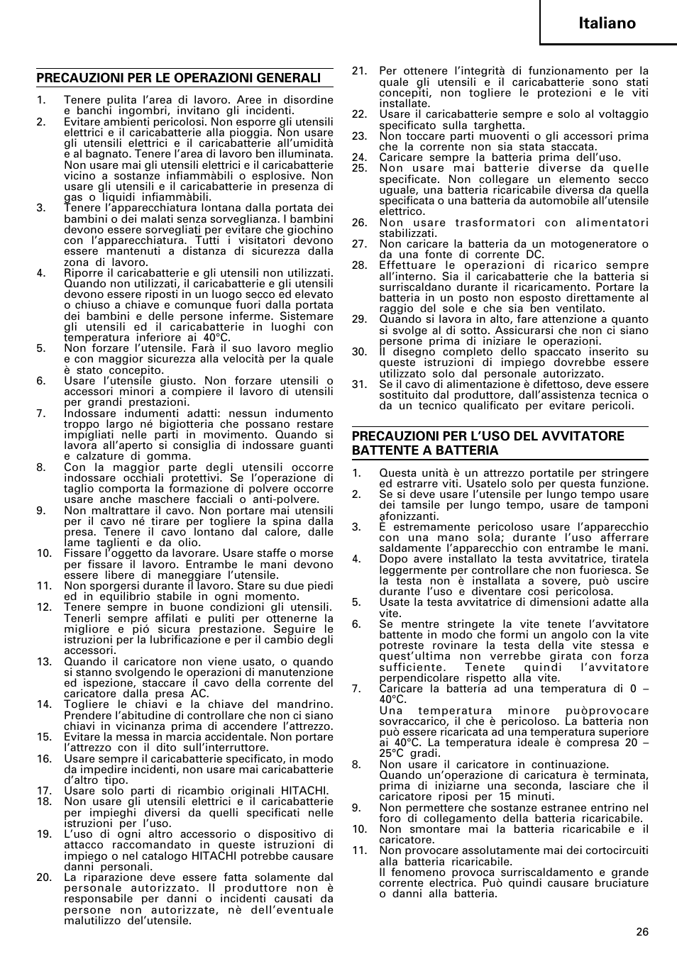 Italiano | InFocus WH14DM User Manual | Page 27 / 66