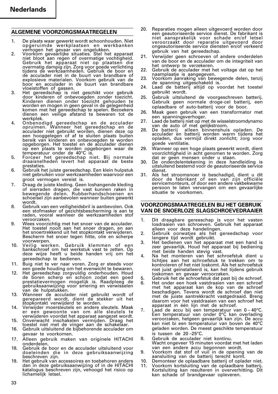 Nederlands | InFocus WH14DM User Manual | Page 34 / 66