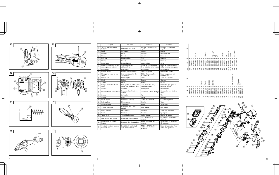 11 10 n, So o | InFocus WH14DM User Manual | Page 4 / 66