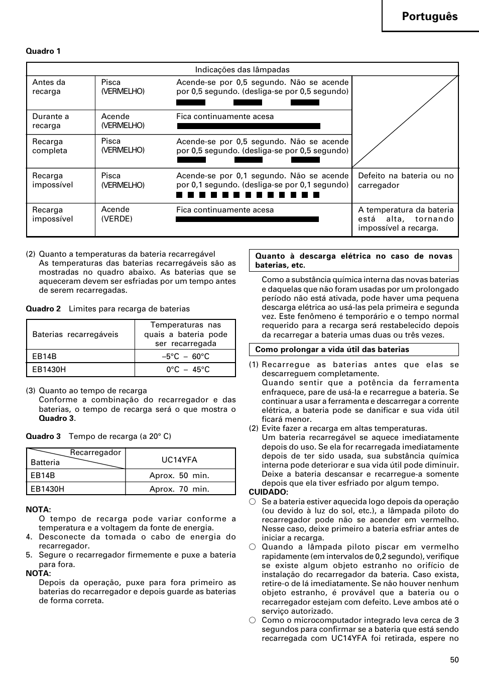 Português | InFocus WH14DM User Manual | Page 51 / 66