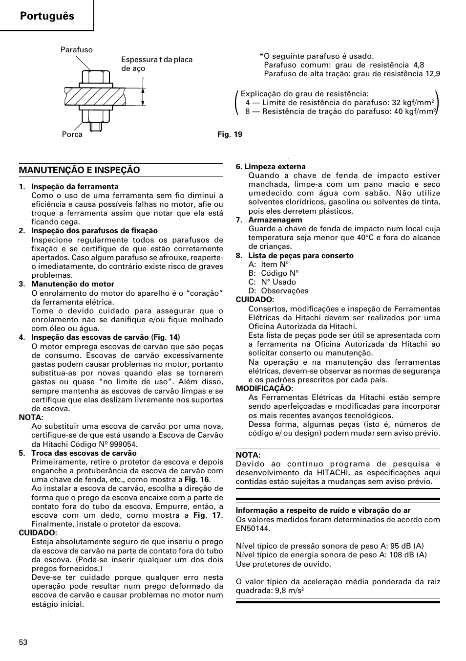 Português | InFocus WH14DM User Manual | Page 54 / 66