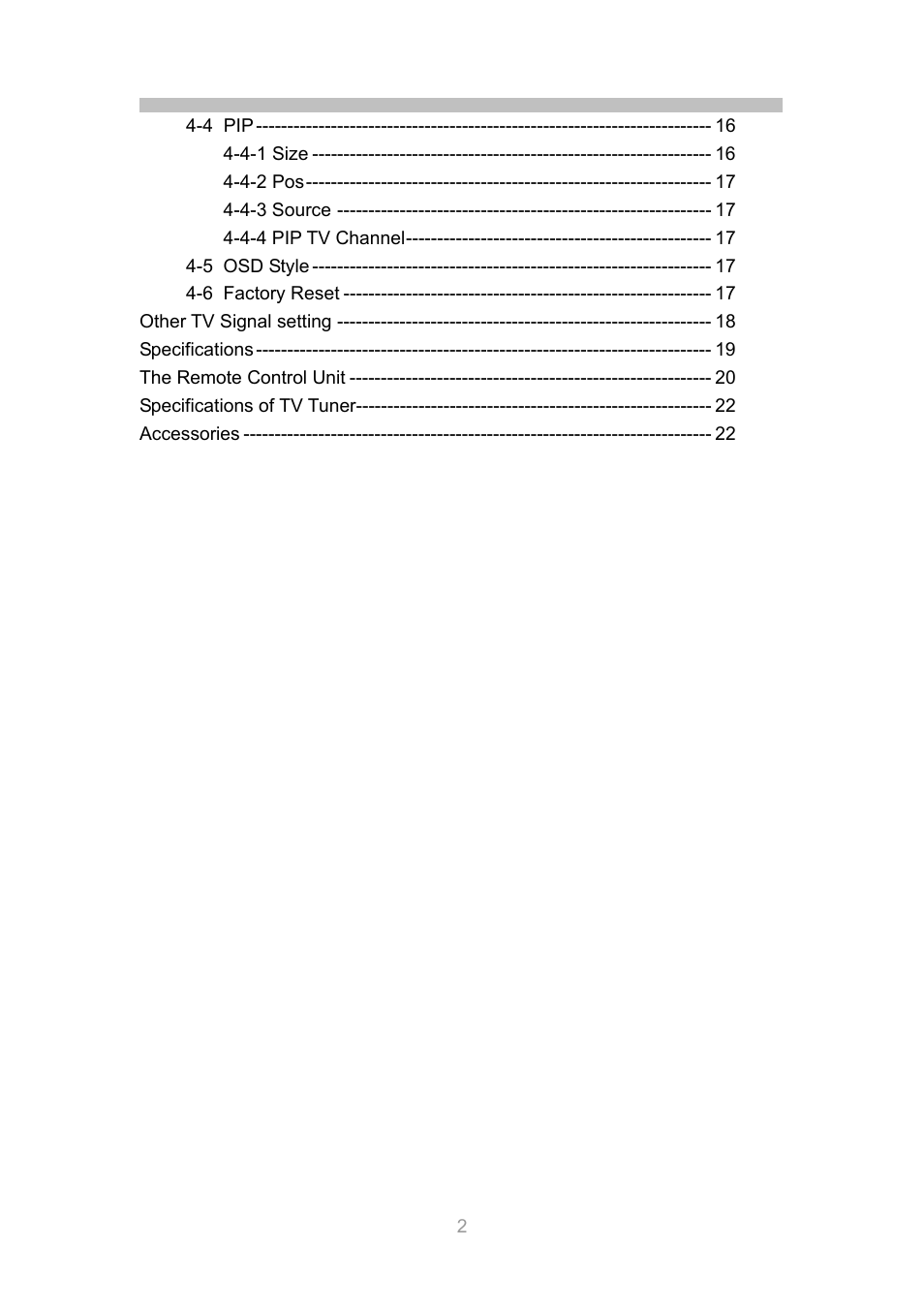 InFocus TD30 User Manual | Page 3 / 23